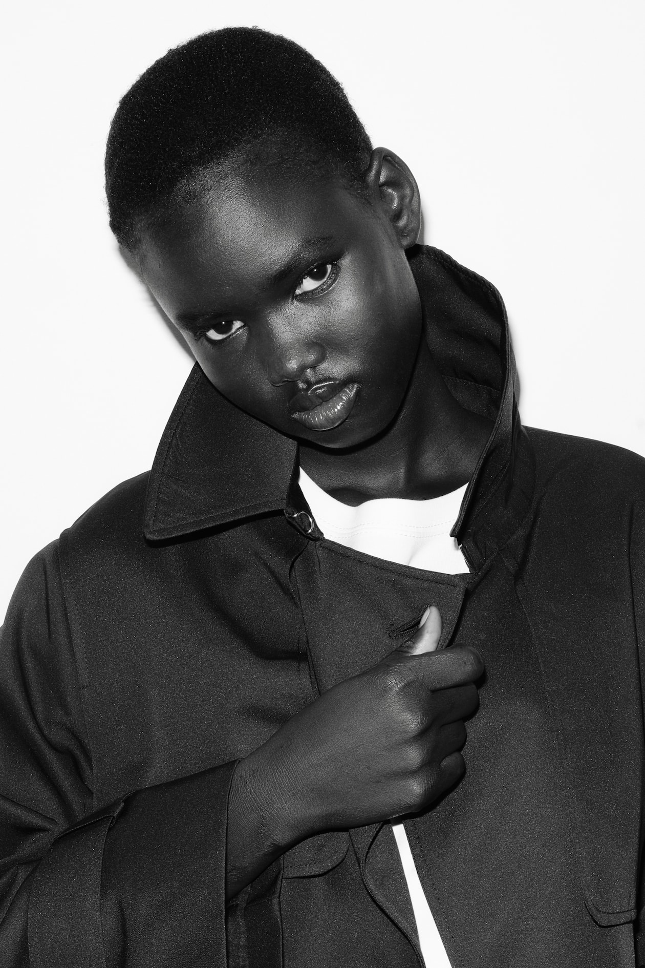 Trench-coat à fermeture croisée en twill - Noir - FEMME | H&M FR