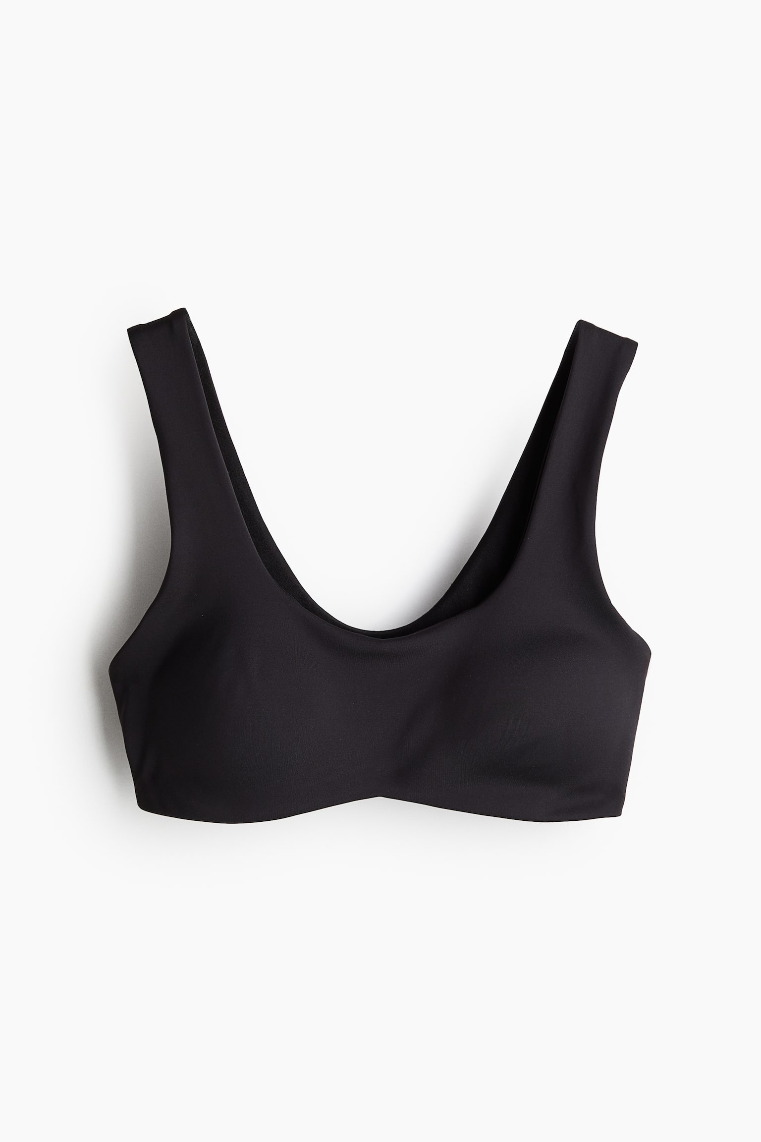 Sports bikini top - Black - 2