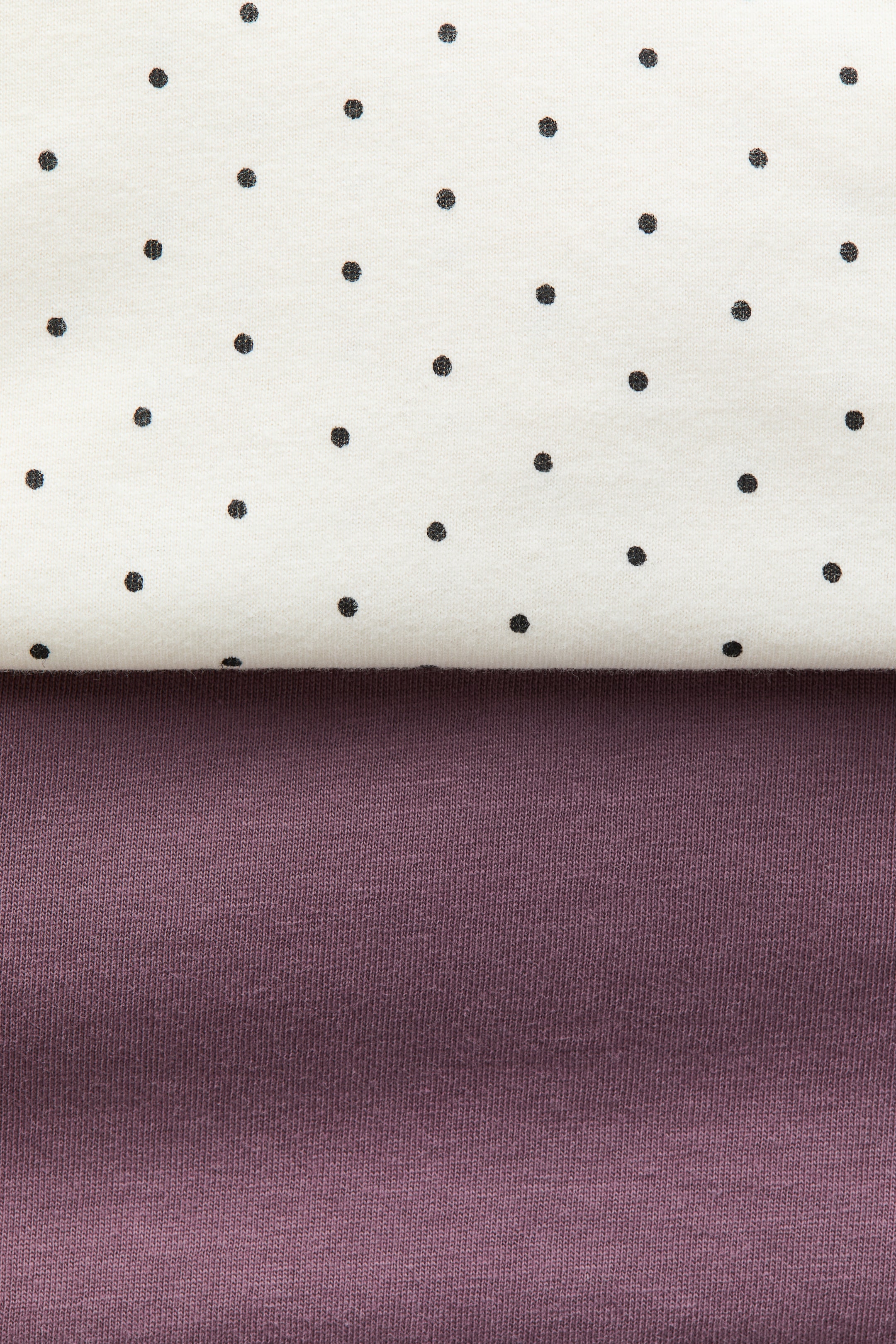 Детские топы H&M 2-Pack Cotton Tops with Collar — фото 2