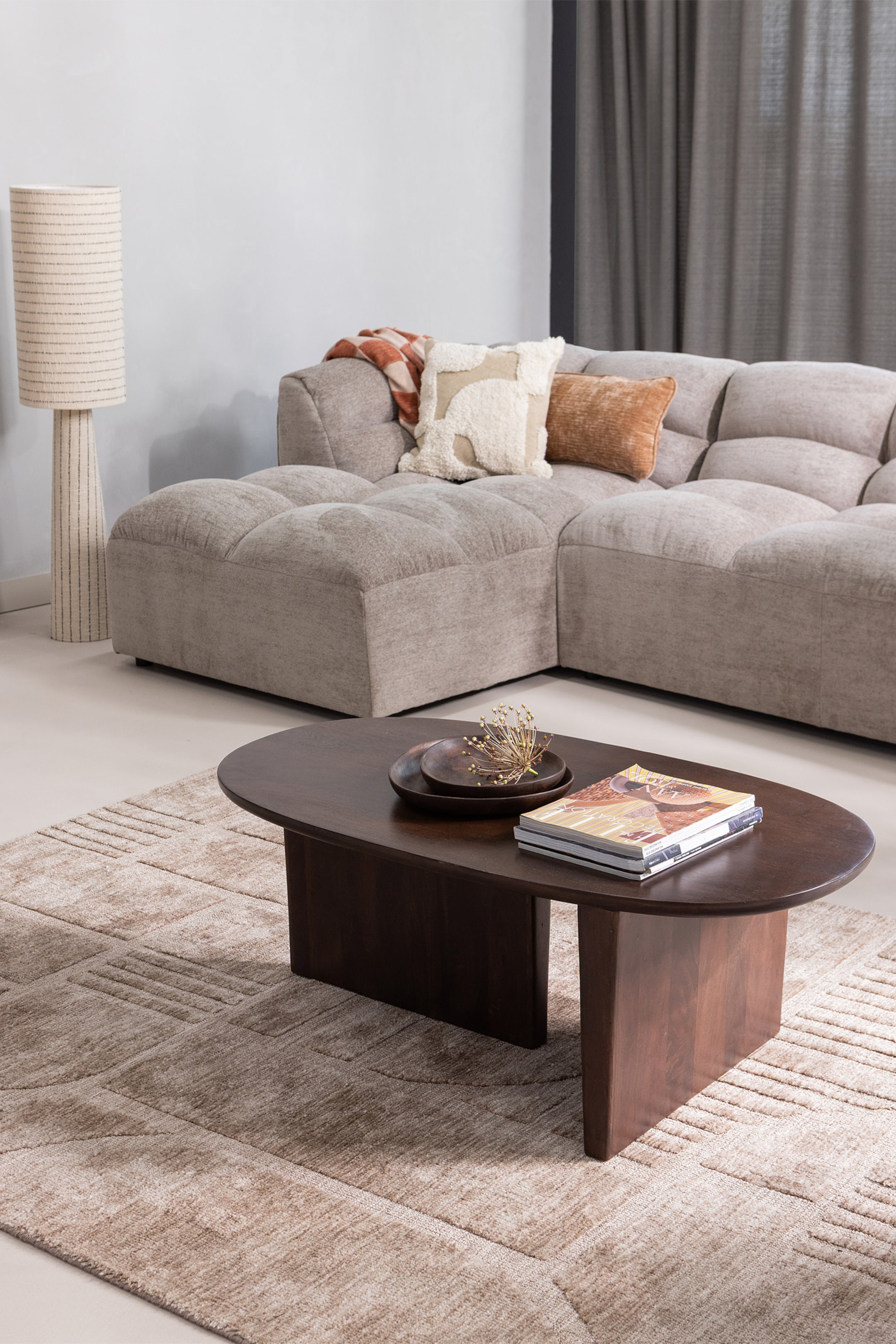 Zobacz większy obraz: Loft Lampa Podłogowa - Naturalny - WOOOD - HOME | H&M PL 2