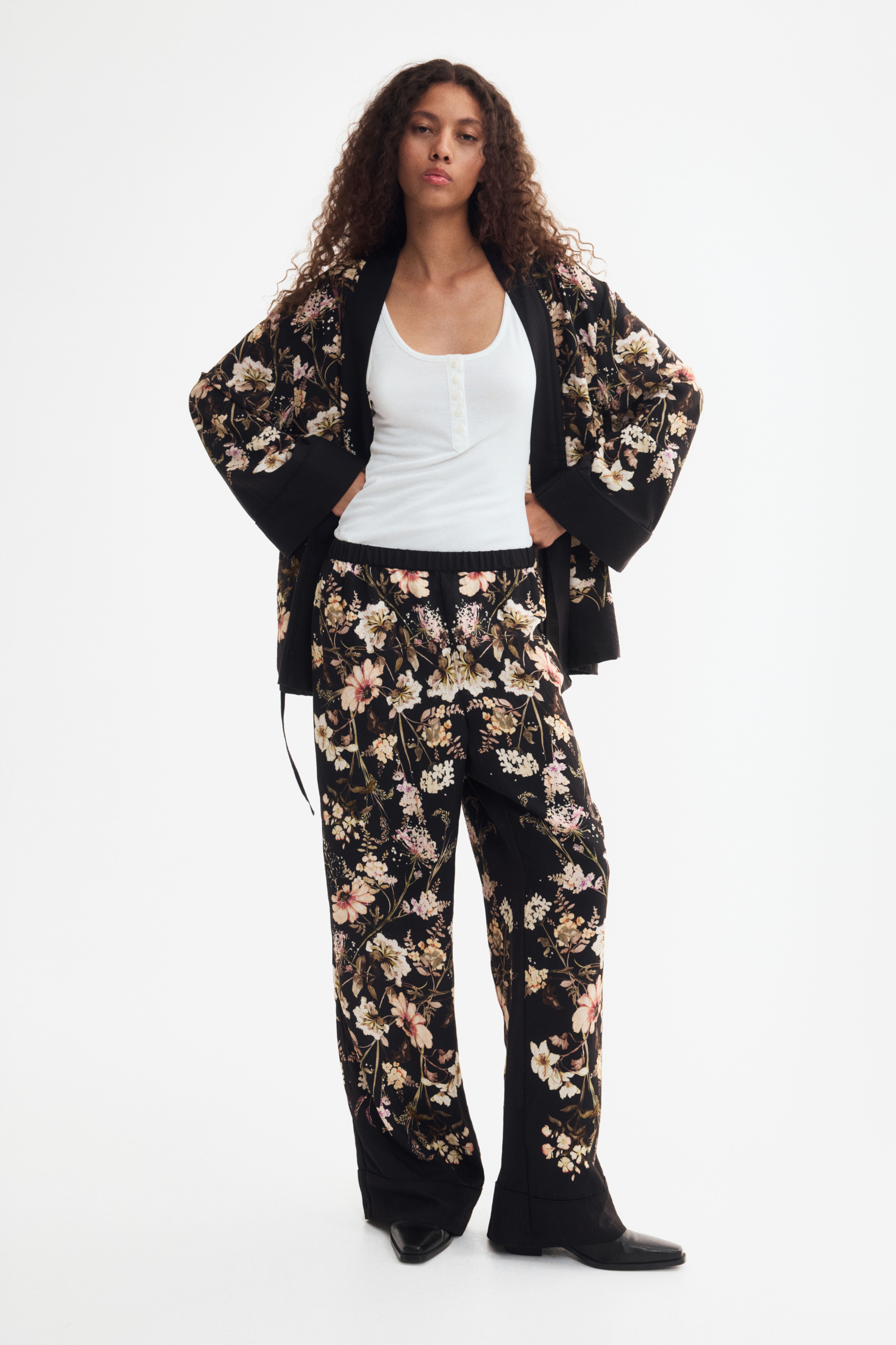 Twill Pull-On Pants