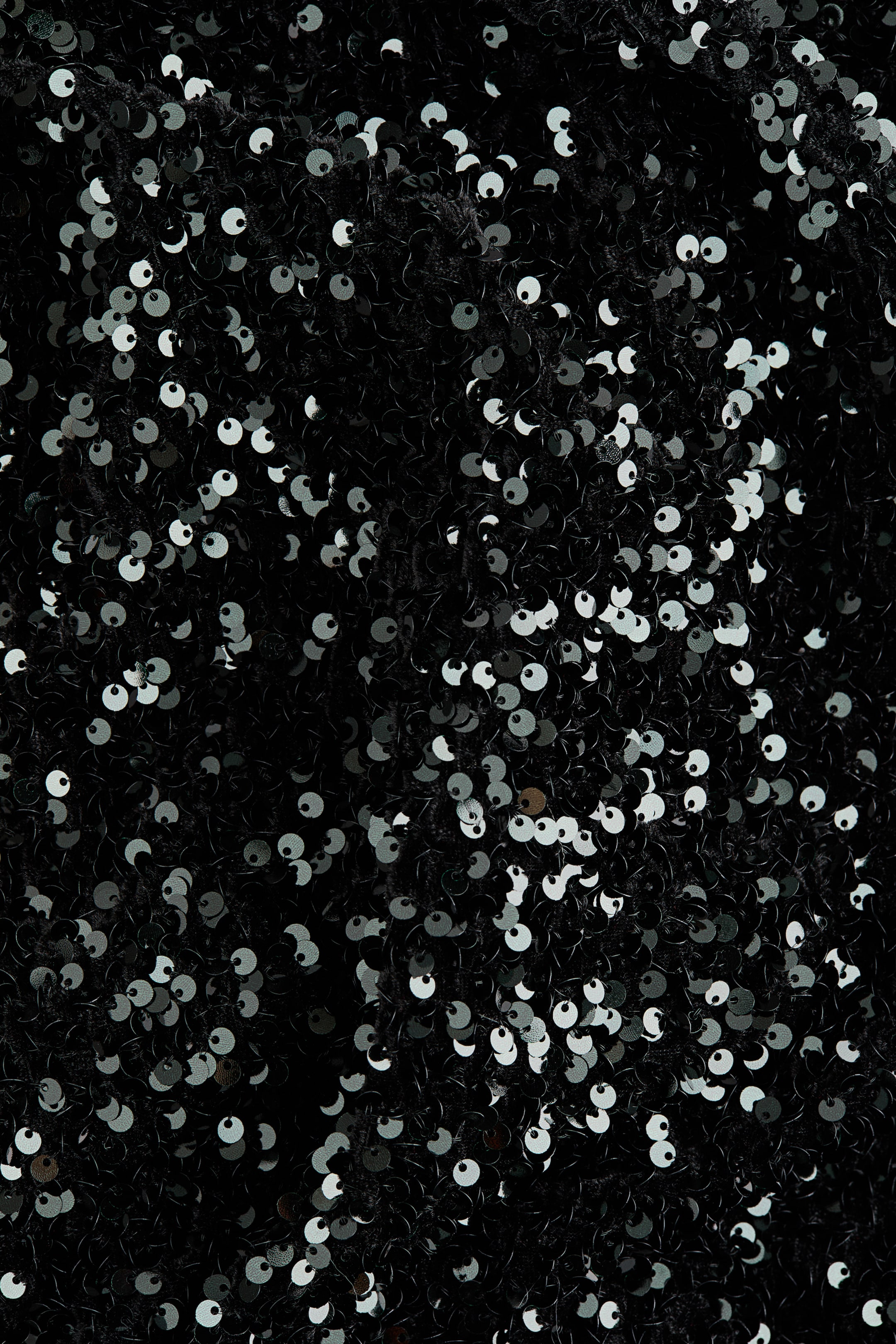 View larger image: Bow-detail sequined dress - Dark green | H&M IN 7