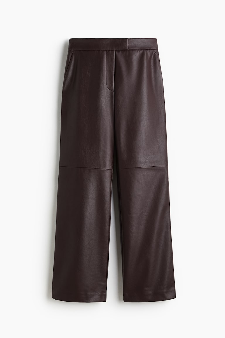Pantalone ravnih nogavica od obloženog materijala