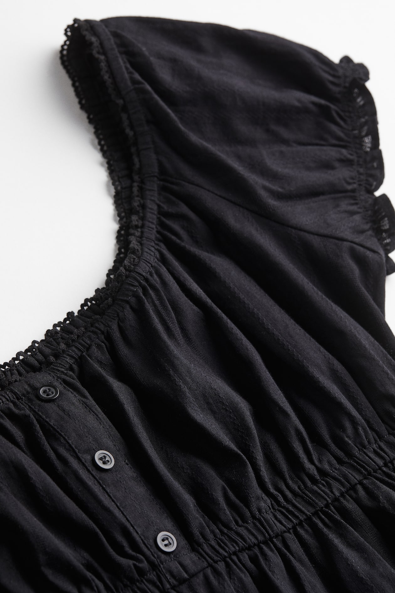 Pull Grand-père Léger Mexx Noir - Taille M - Occasion Très Bon état - Avec Patte De Boutonnage