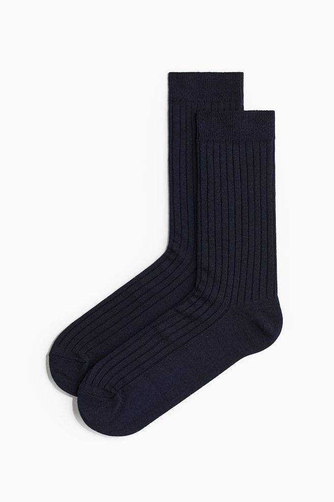 Calcetines - Azul marino/Cream/Negro - 1