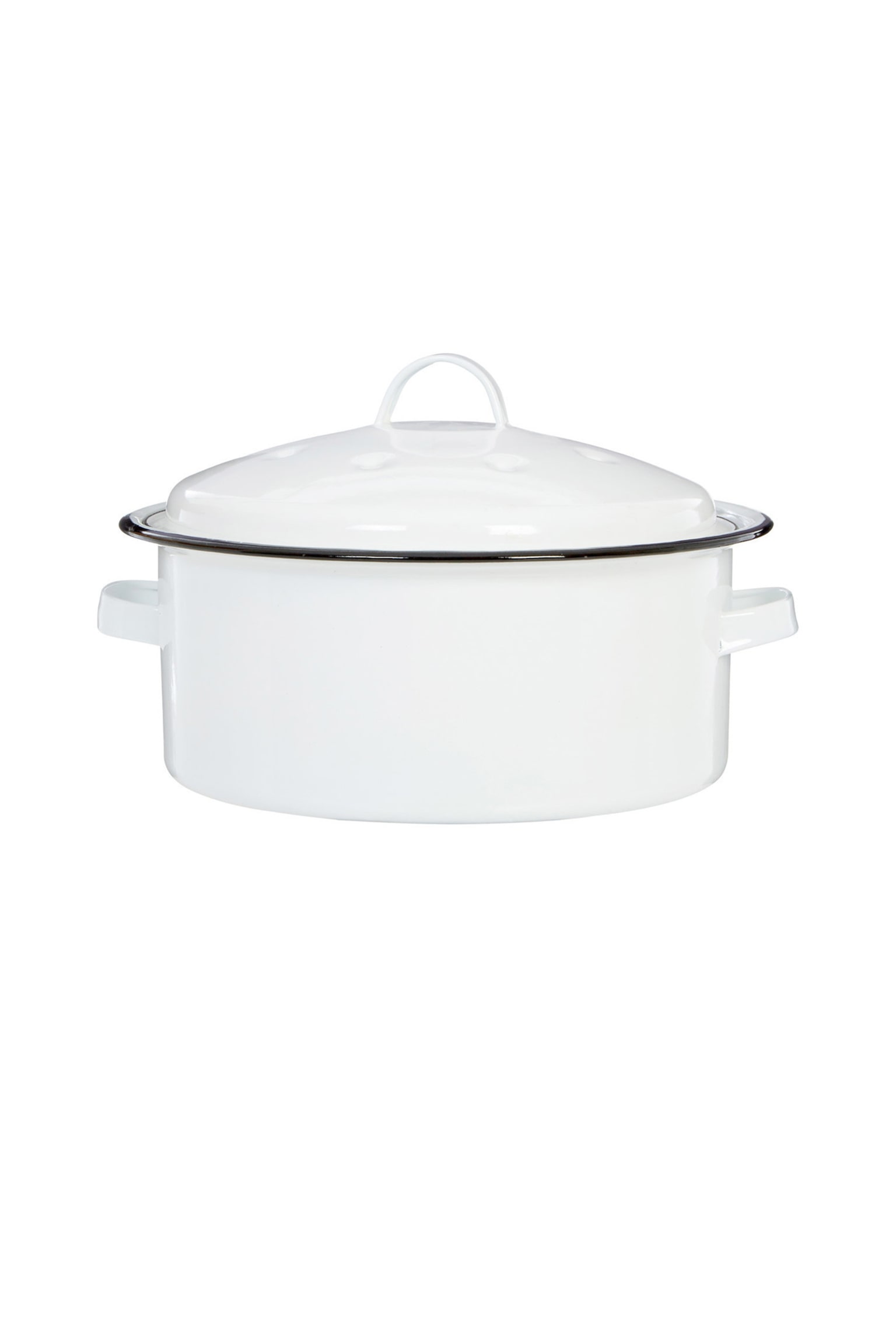 Carvara Basting Roaster - White - 1