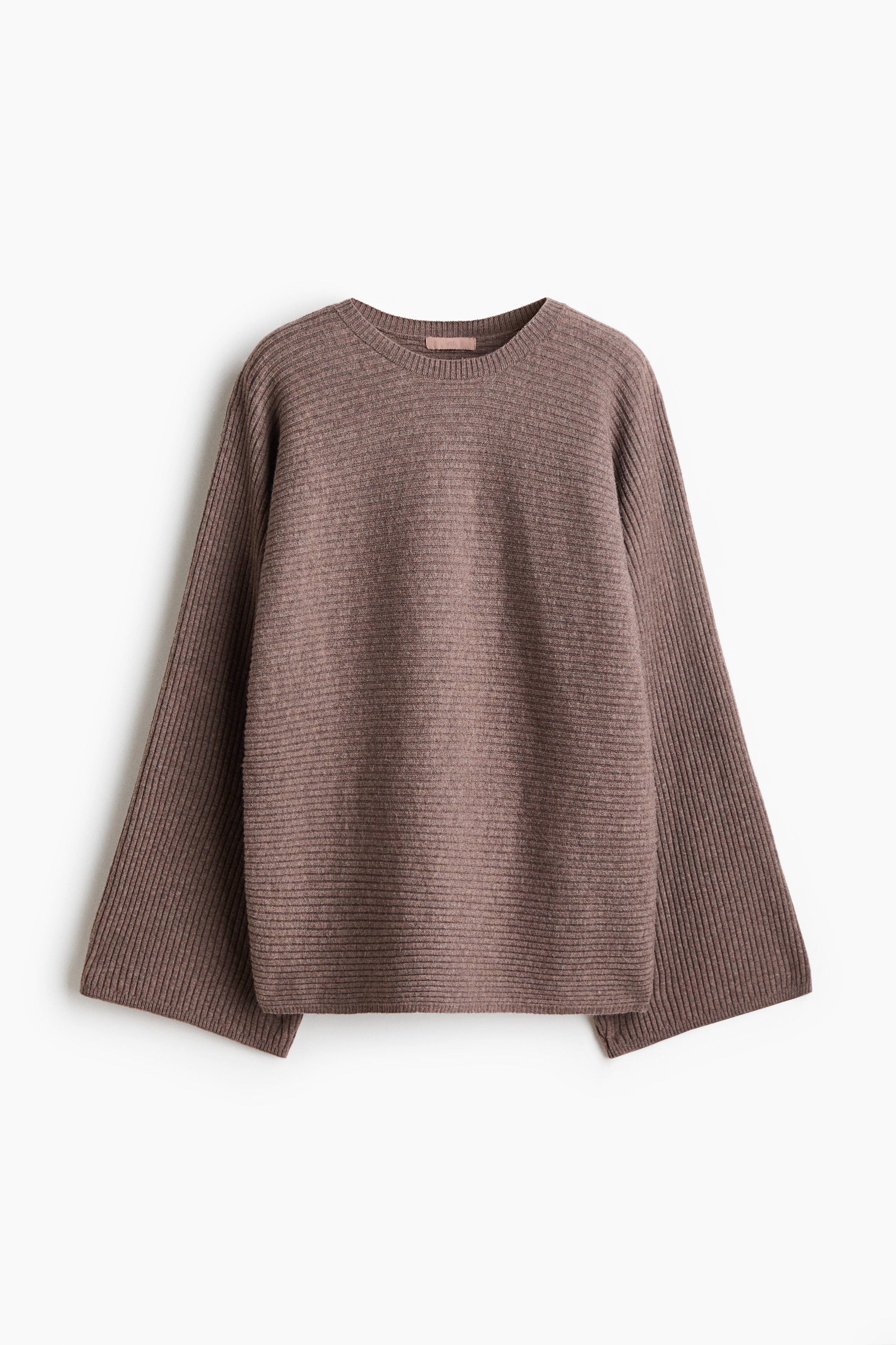 Pullover a coste con maniche a pipistrello - Talpa