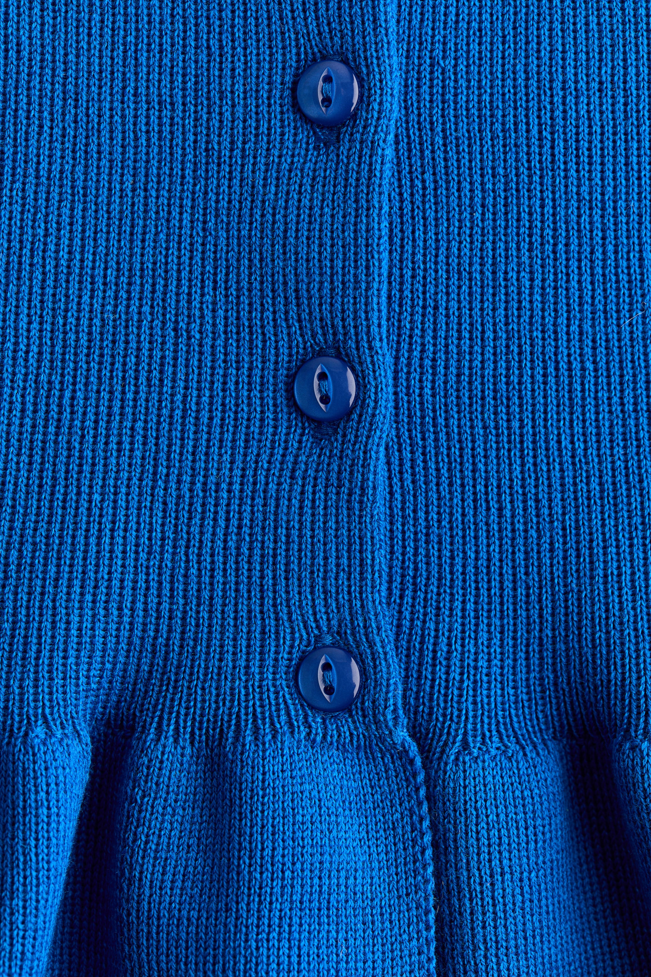 View larger image: Peplum cardigan - Blue - Ladies | H&M IN 5