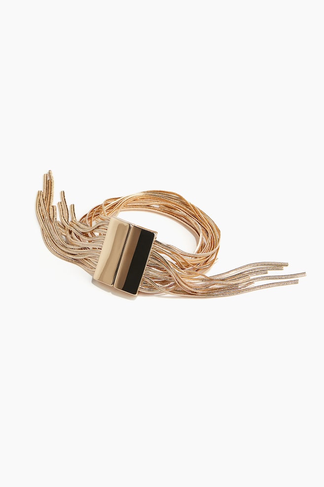 Snake chain bracelet - Gold-coloured - 1