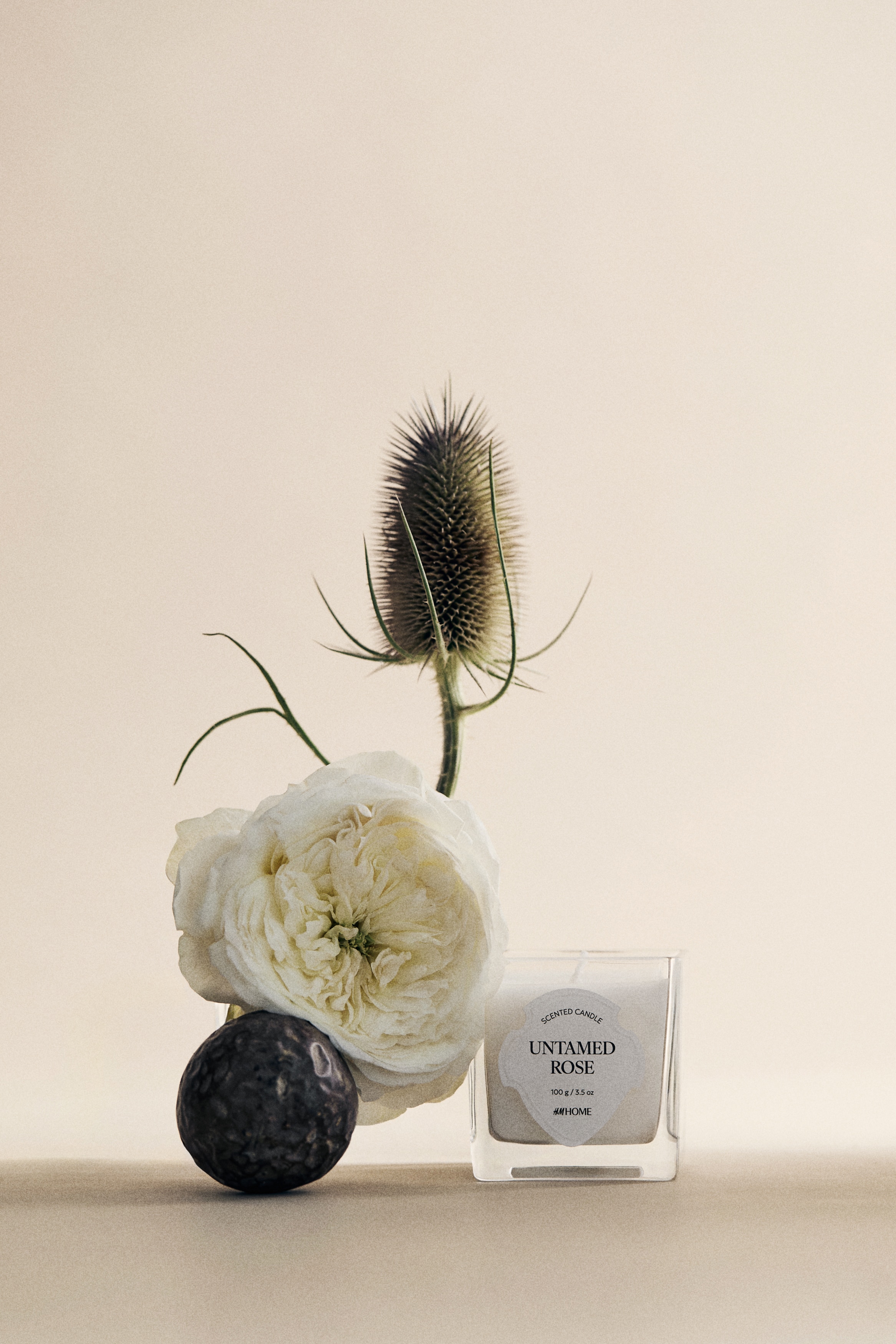 Petite bougie parfumée dans un pot en verre - Untamed Rose/Oud Mémoire/Winter Spices/Yuzu Blossom/Cilantro Bliss