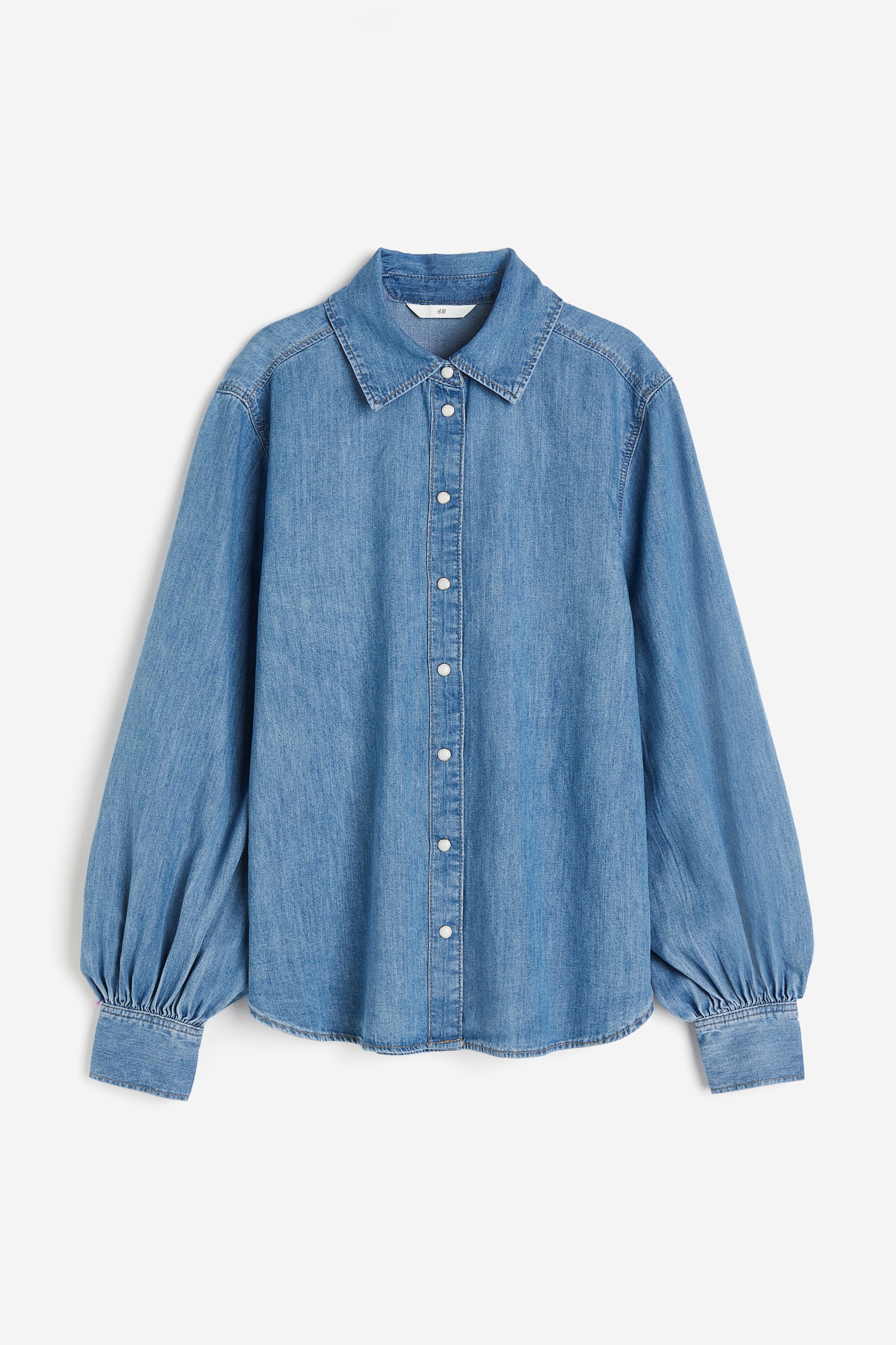 Denim Blouse - Denim blue - 2