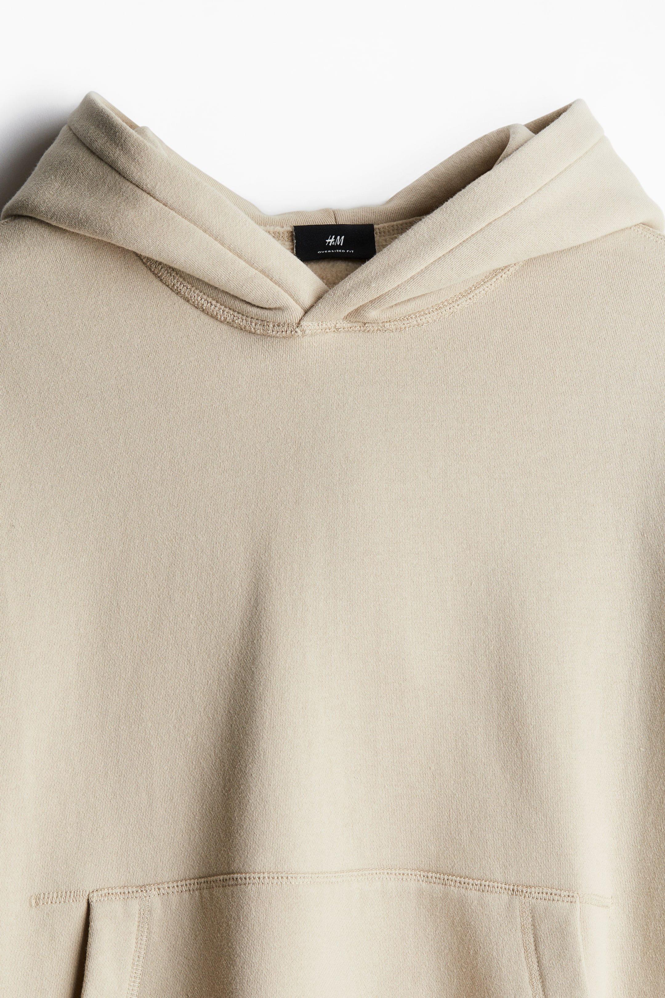 Oversized Fit Hoodie - Beige - Men | H&M US