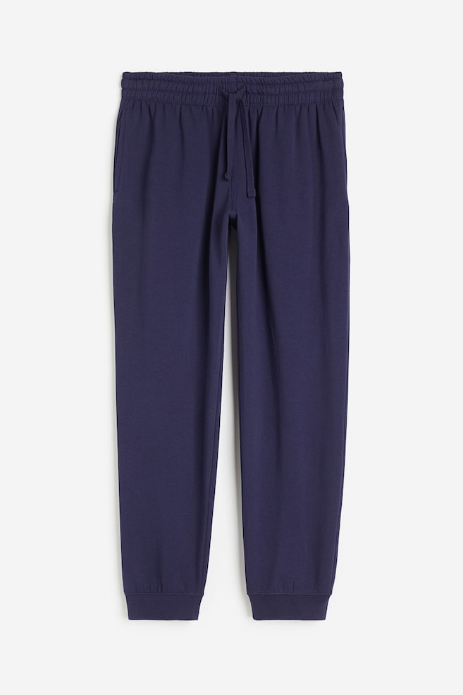 Pantalon en molleton Regular Fit - Bleu foncé/Noir/Gris clair chiné/Crème/dc/dc/dc/dc/dc - 2
