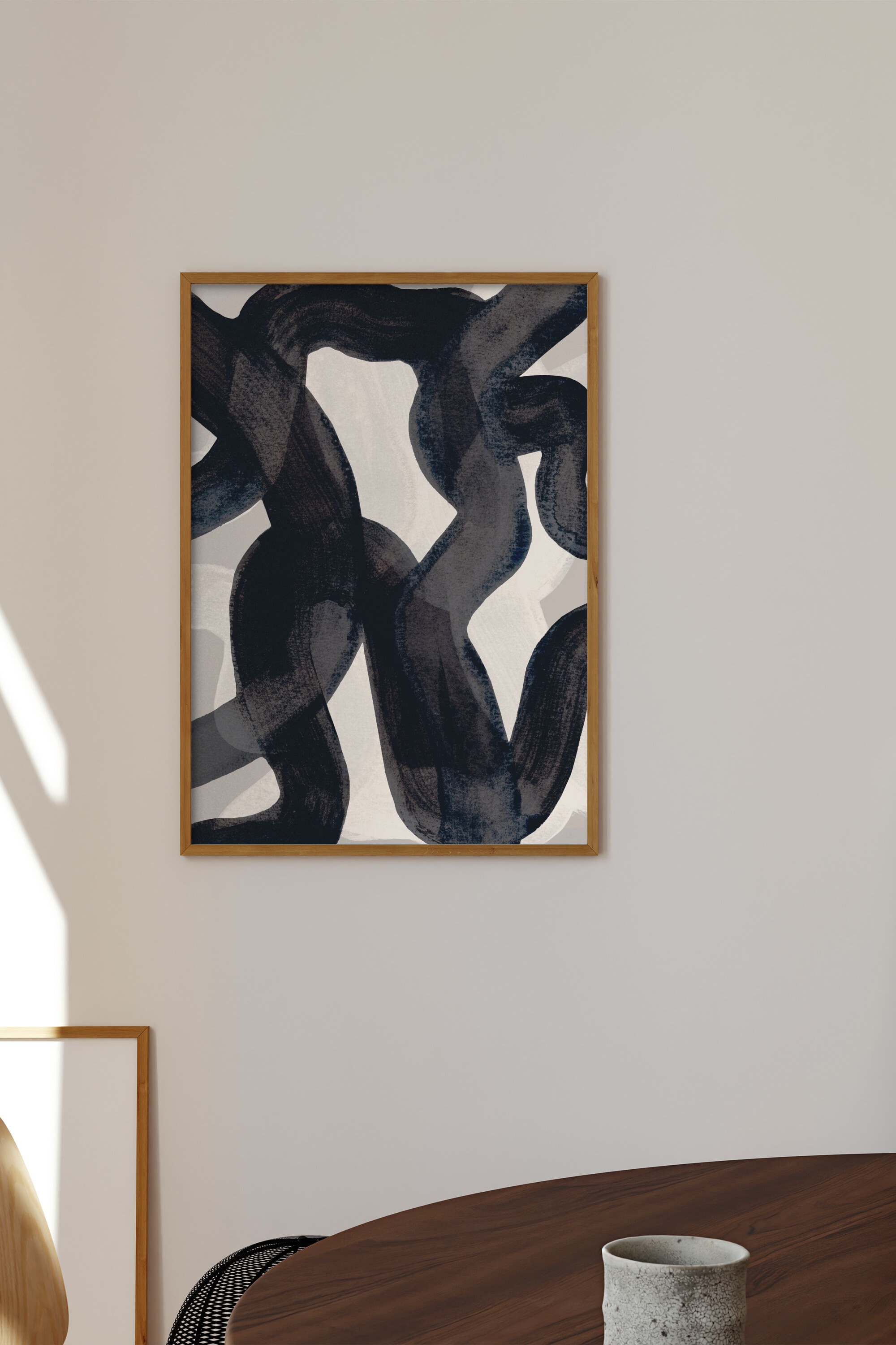 Mareike Bohmer - Abstract Brush Strokes 65 - Monivärinen