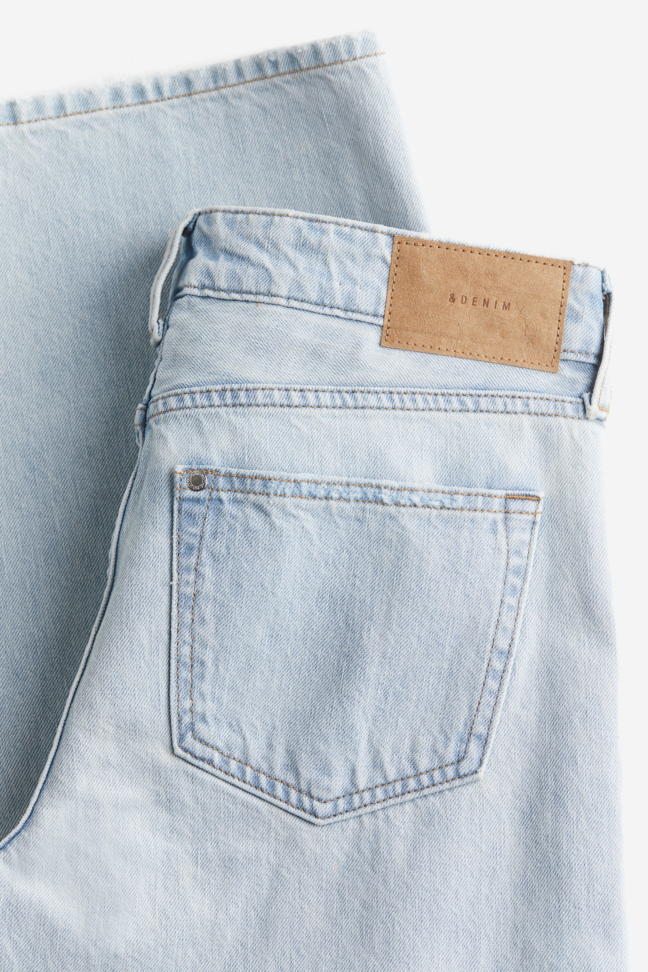 Baggy Wide Low Jeans - Pale denim blue - Ladies | H&M GB 6