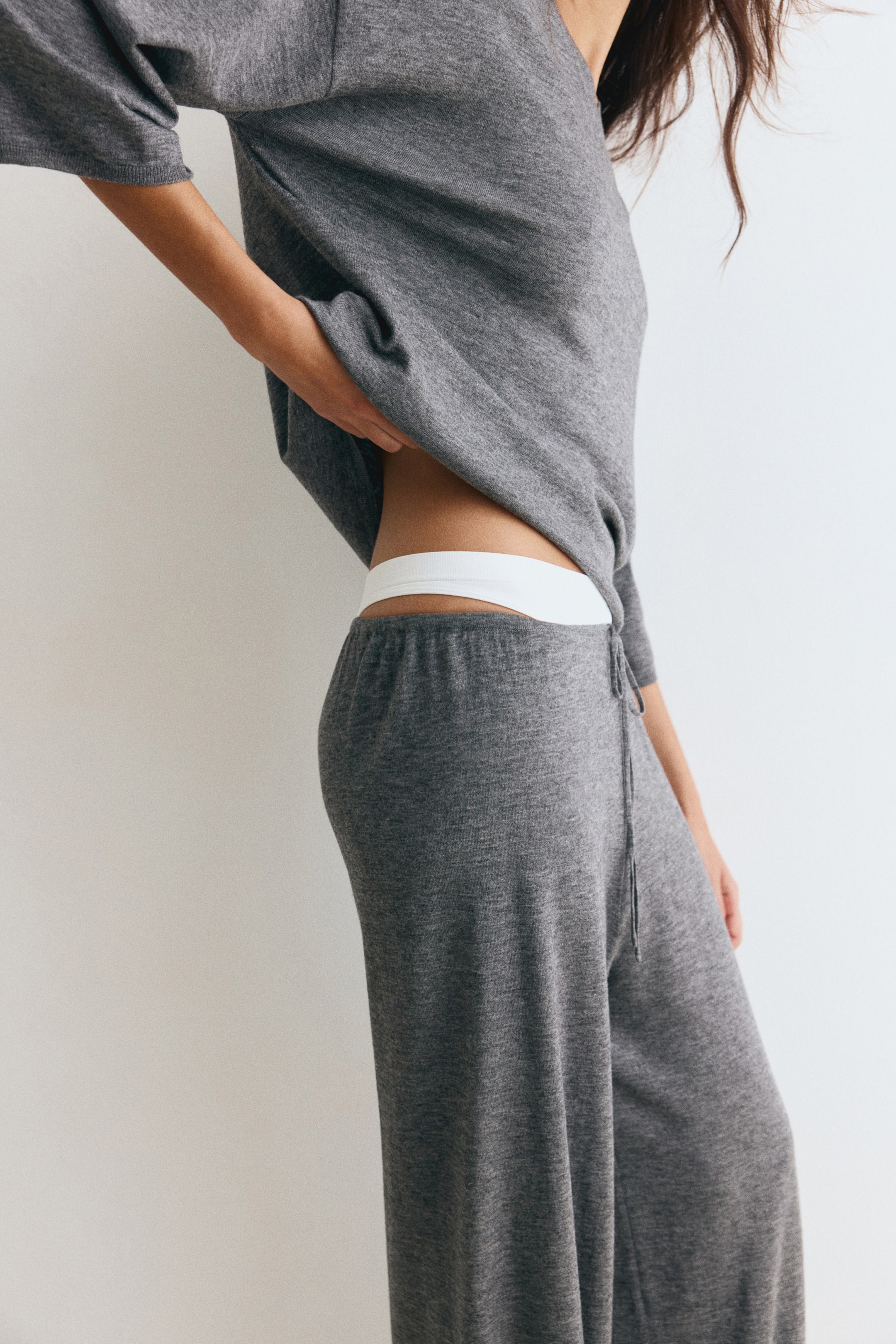 Wool-Blend Balloon Joggers