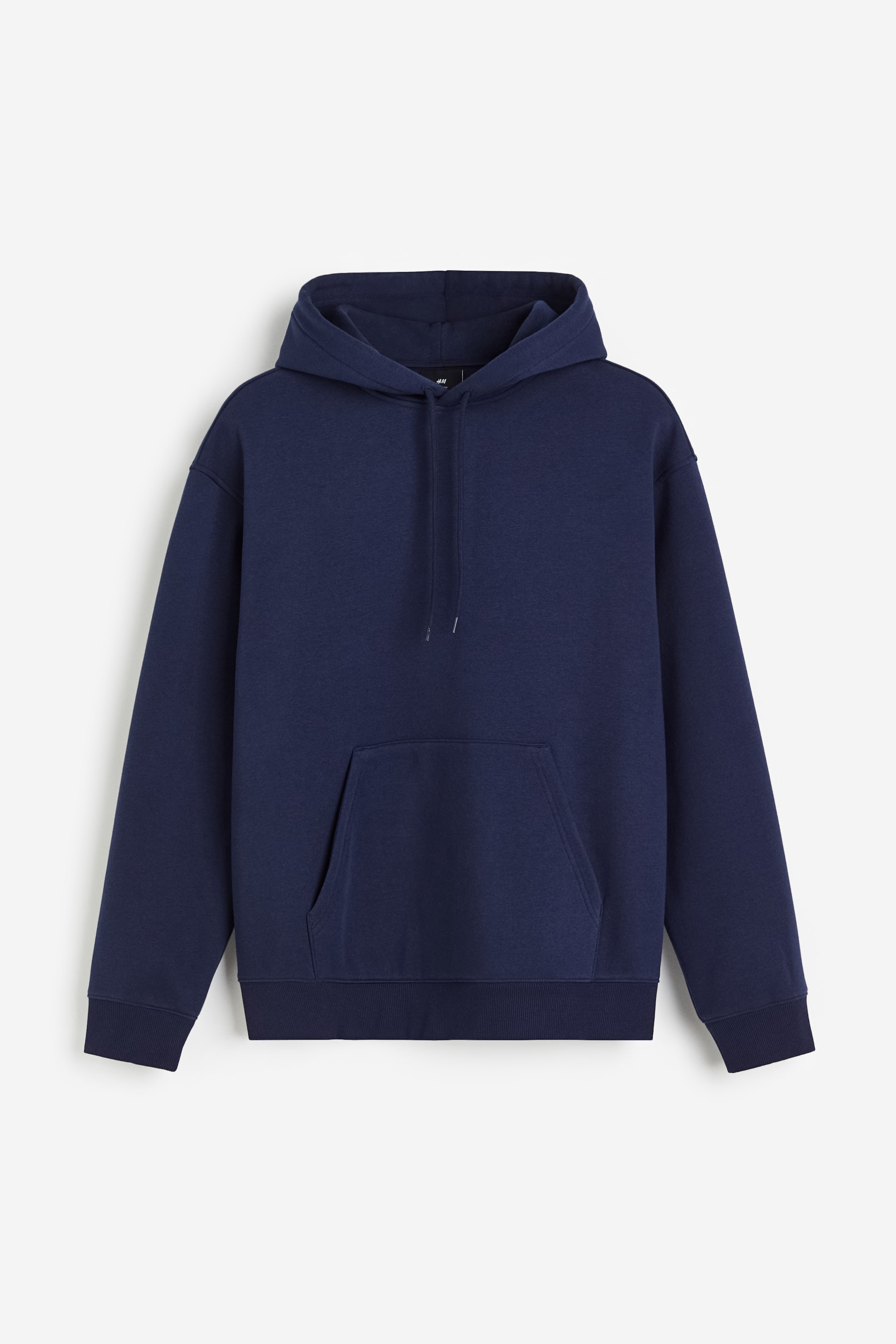 Loose Fit Hoodie - Long sleeve - Regular length - Navy blue - Men | H&M US