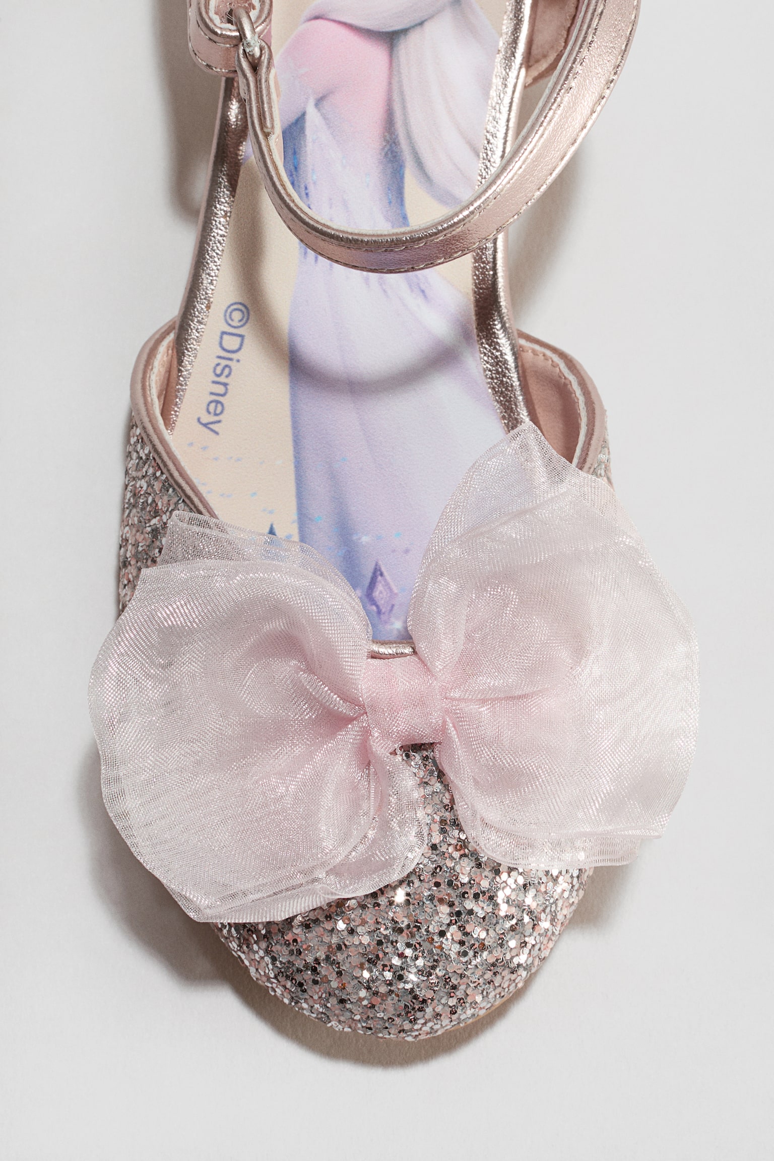 Обувь H&M Glittery Ballet Shoes для детей, цвет: Светлый розовый — фото 3