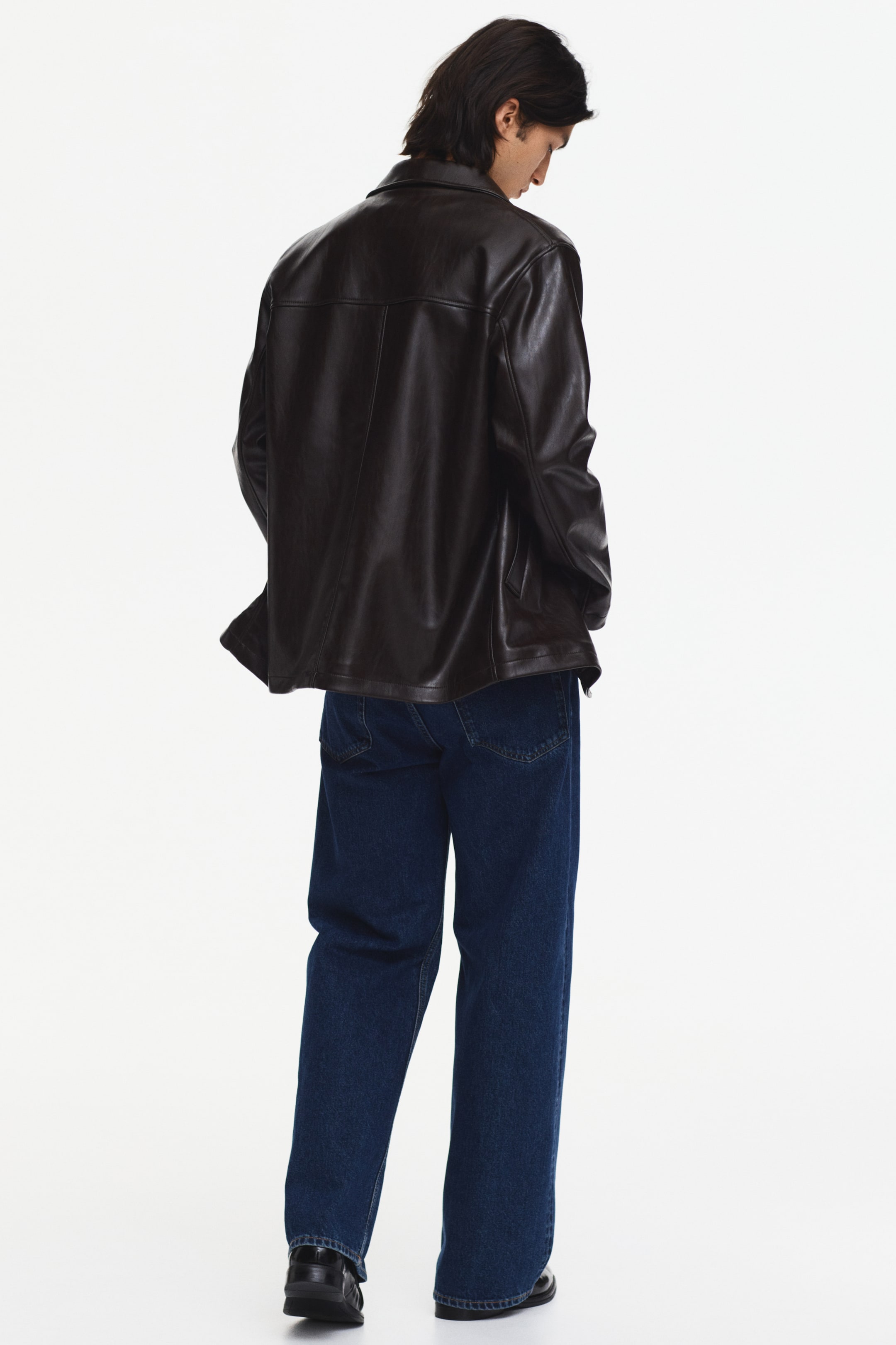 Мужская куртка H&M Coated Jacket — фото 3