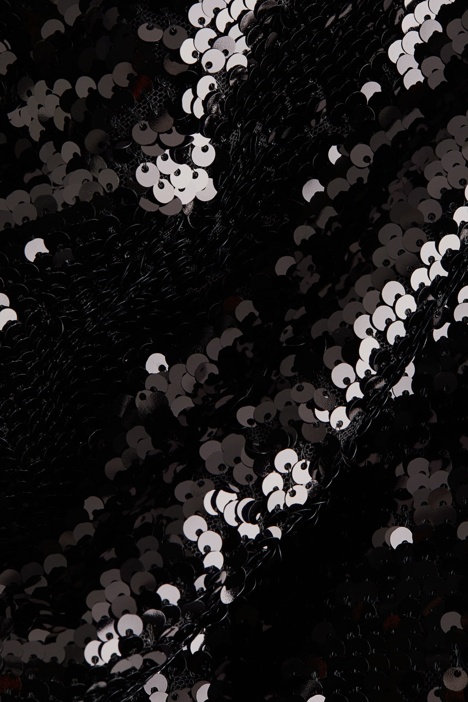 מכנסיים עם פאייטים - שחור - 6