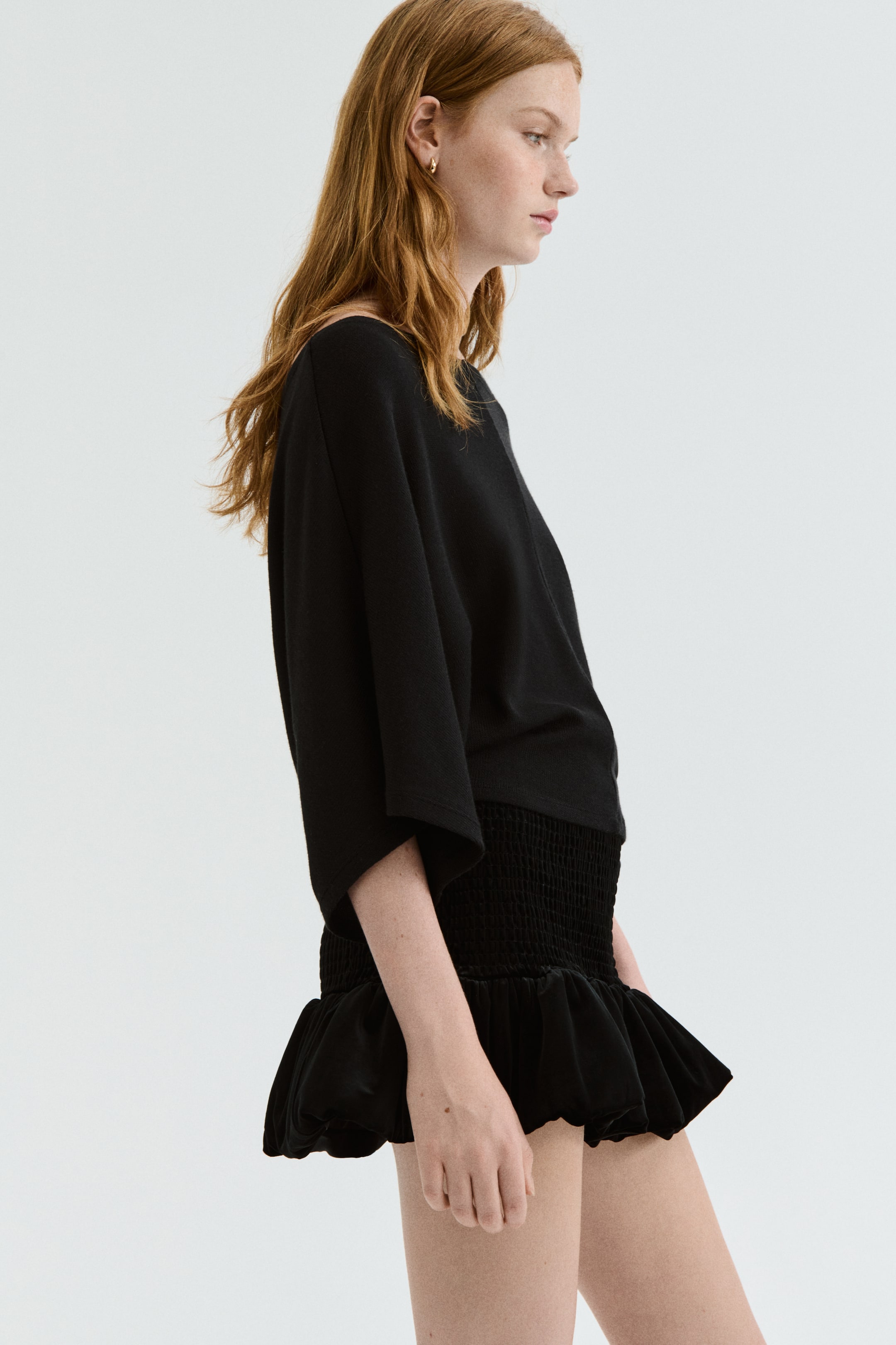 Prikaži veću sliku: Predimenzionisana bluza - Crna - Ladies | H&M RS 2