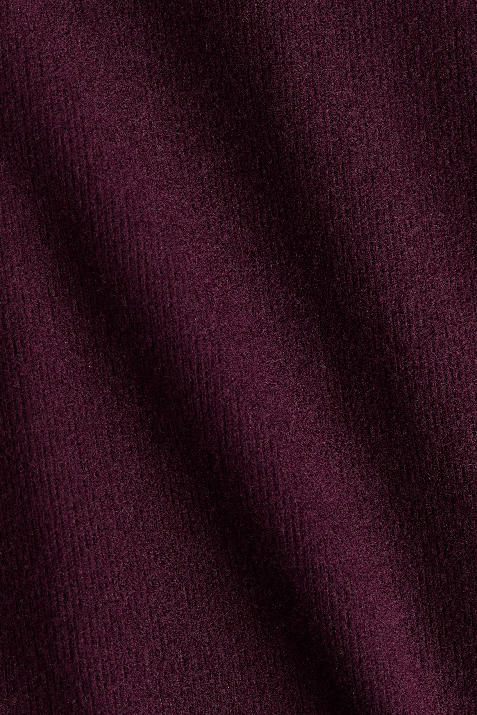 Женский свитер H&M Loose-Fit Mock Turtleneck, цвет: Бордовый — фото 6