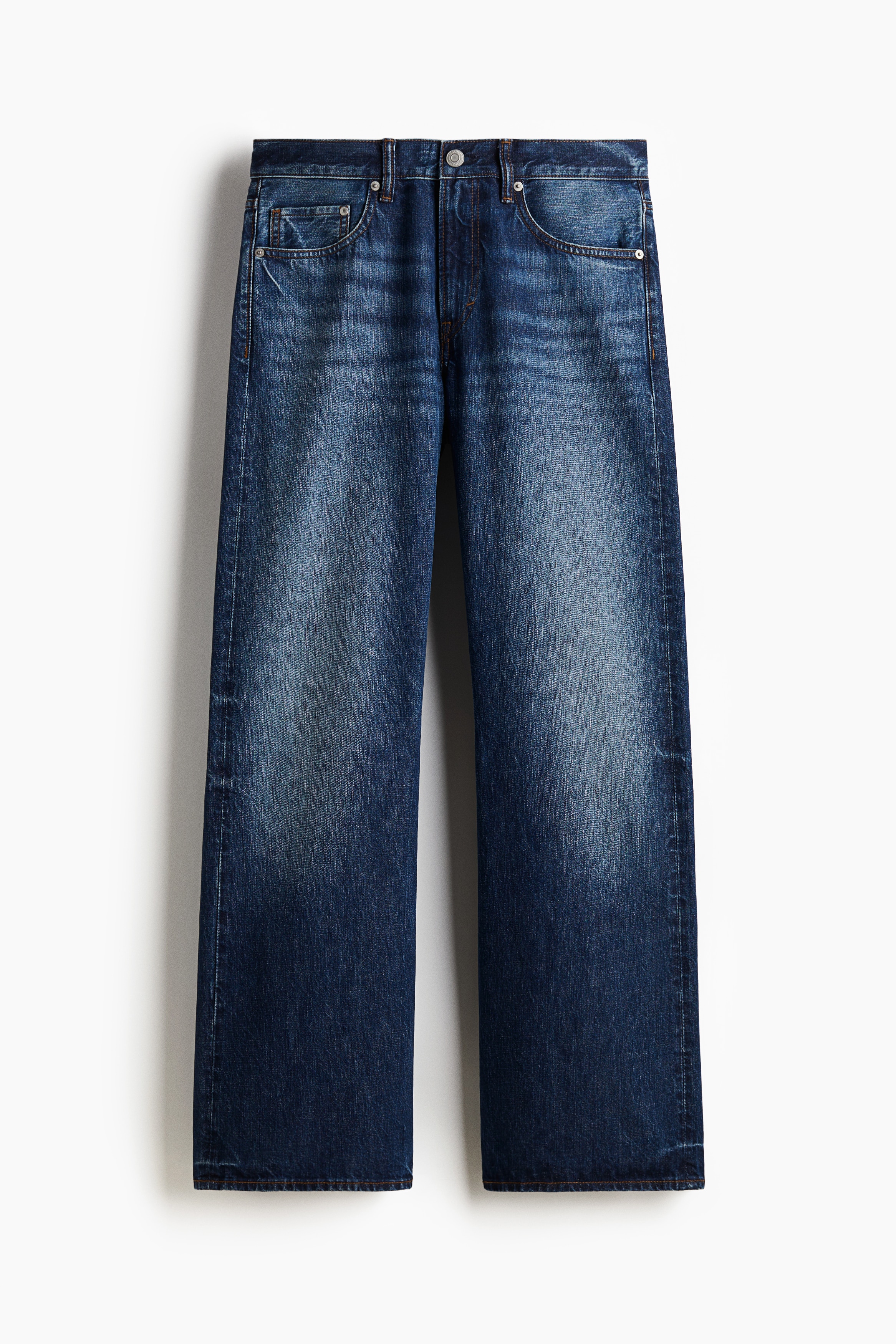 Relaxed Bootcut Jeans - Azul denim oscuro