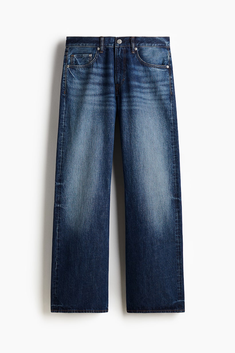 Men's Jeans Baggy Slim Fit Ripped Skinny Jeans H&M US