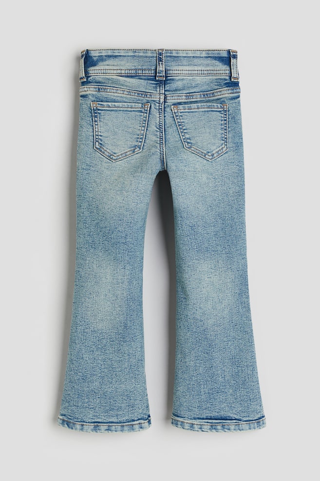 Superstretch Flare Fit Jeans - Blek denimblå/Denimblå/Lys denimblå - 4