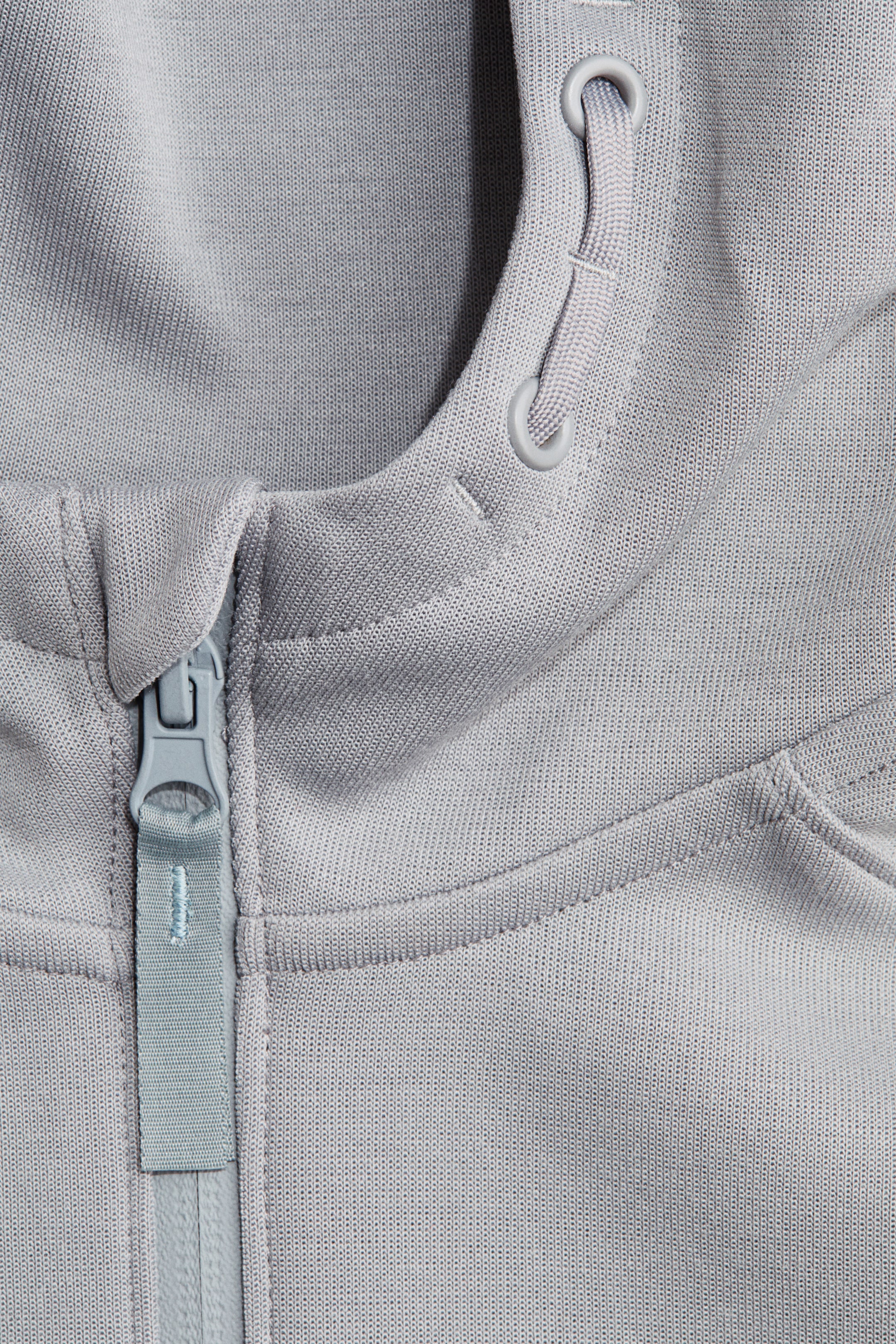 Ampliar la imagen: Sports zip-through hoodie with DryMove™ - Gris tenue - Kids | H&M MX 6