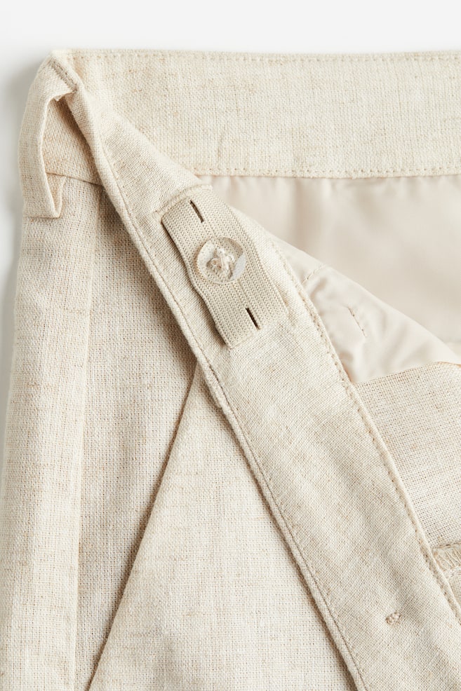 Linen-blend suit - Light beige - 6