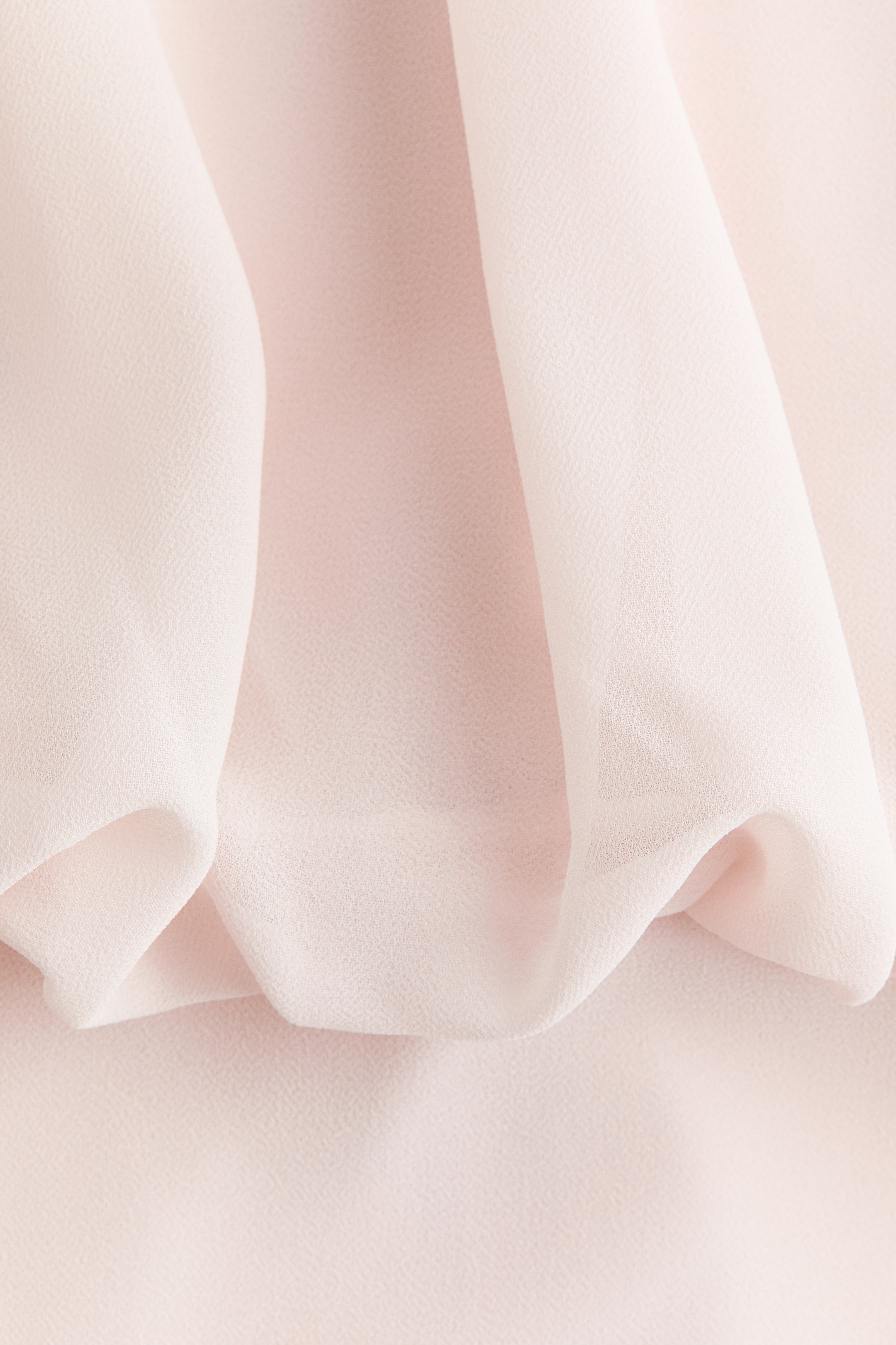 Tie-Detail Chiffon Dress