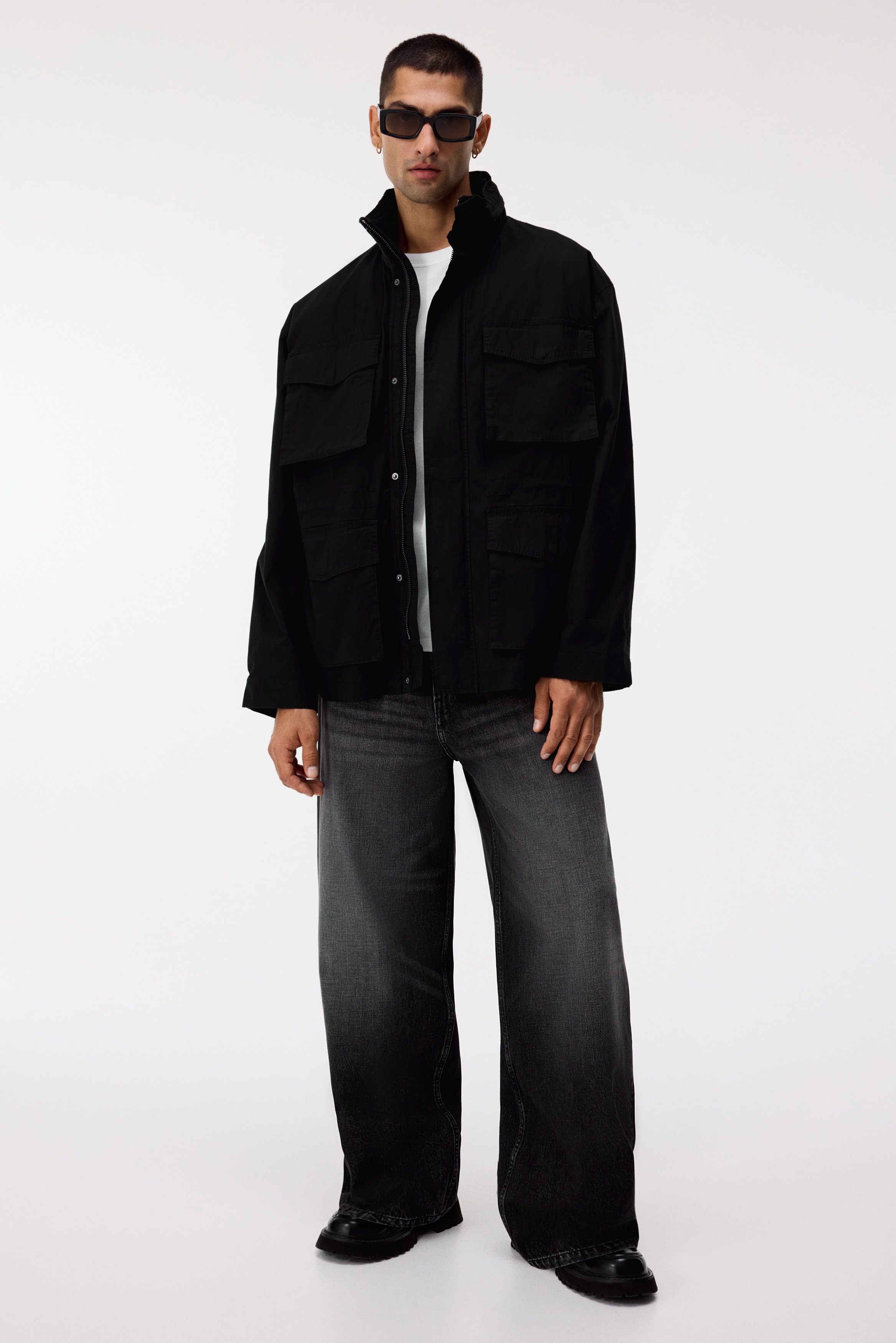 Water-Repellent Jacket - Black