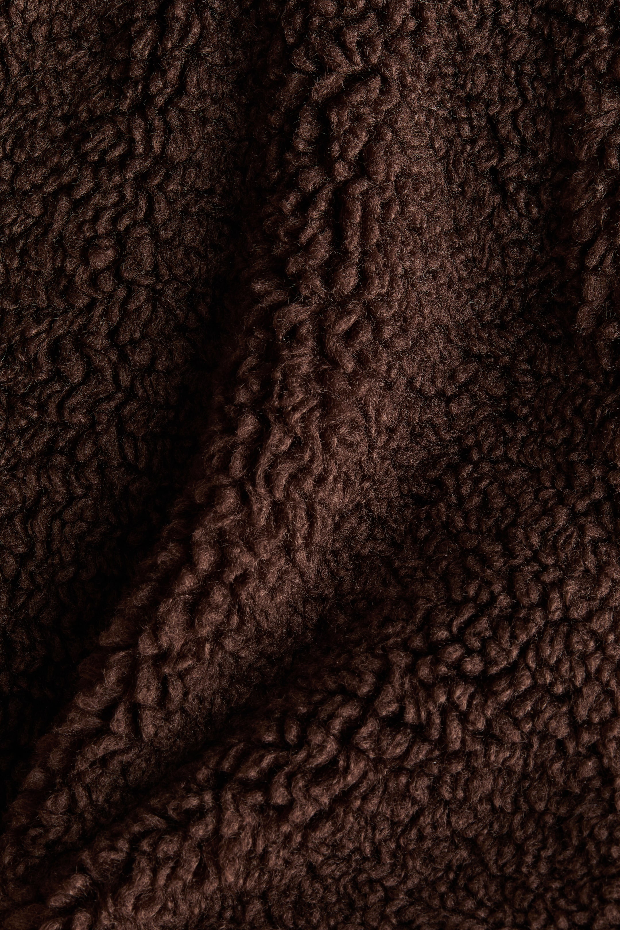 Zobrazit větší obrázek: Plyšová bunda - Tmavě hnědá - ŽENY | H&M CZ 2