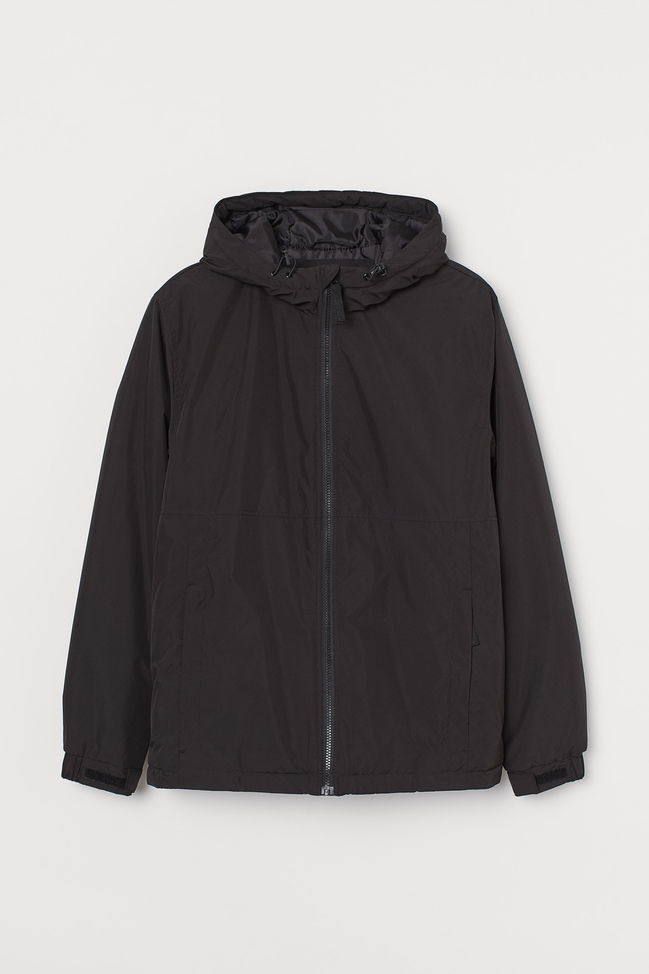 Water-repellent Jacket - Long sleeve - Black - Men | H&M US