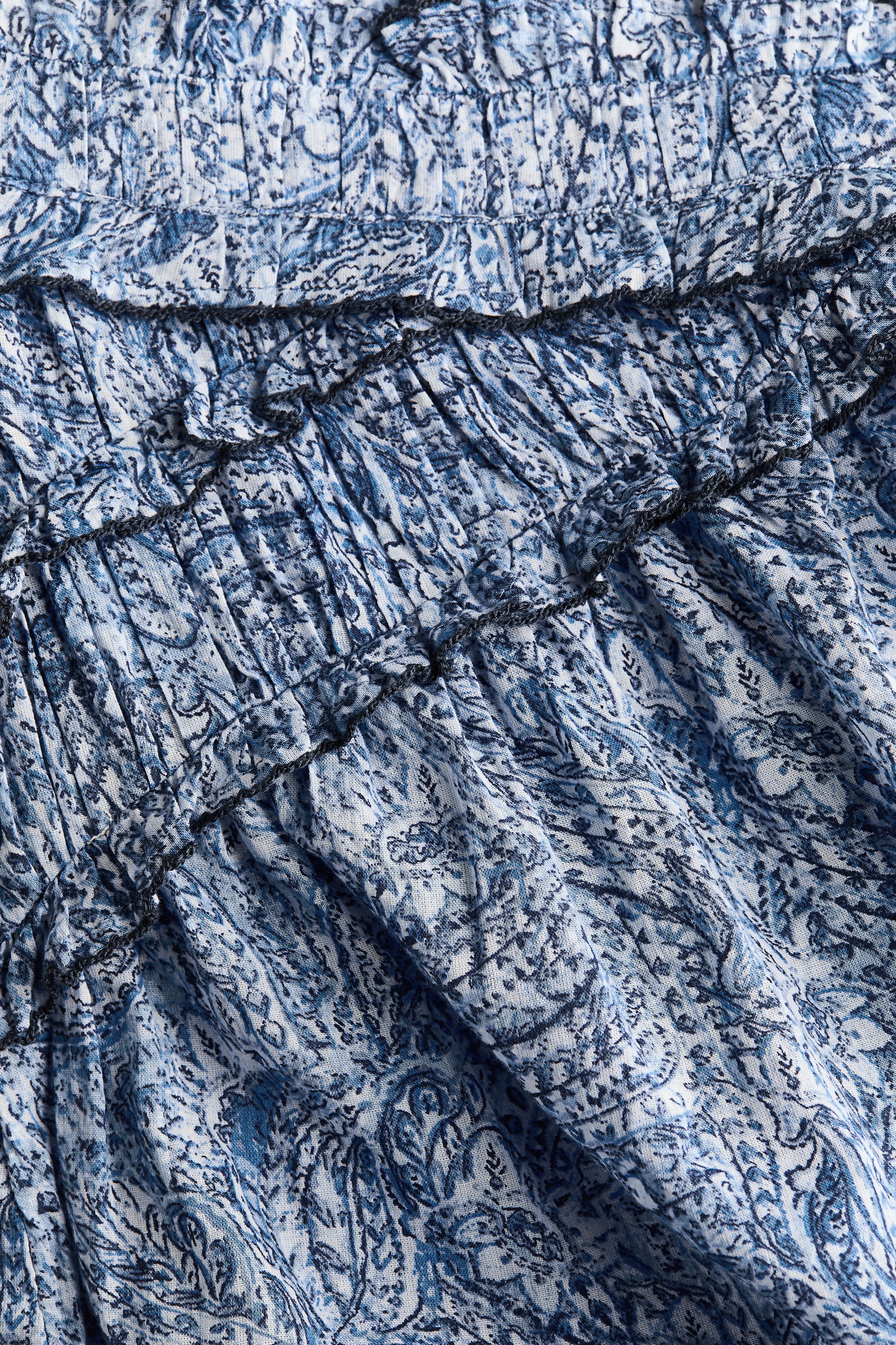 Ruffled Cotton Skirt