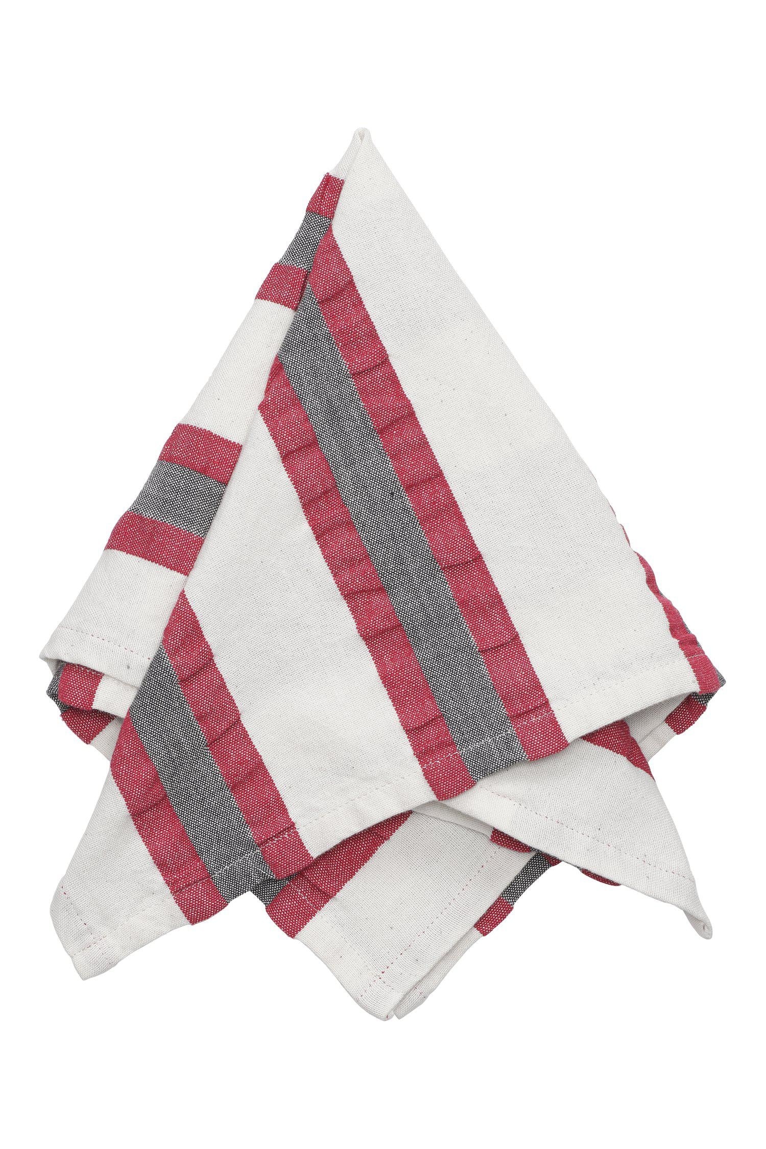 Svanefors - Serviette De Table Lollo 4p - Rouge - size: 45x45