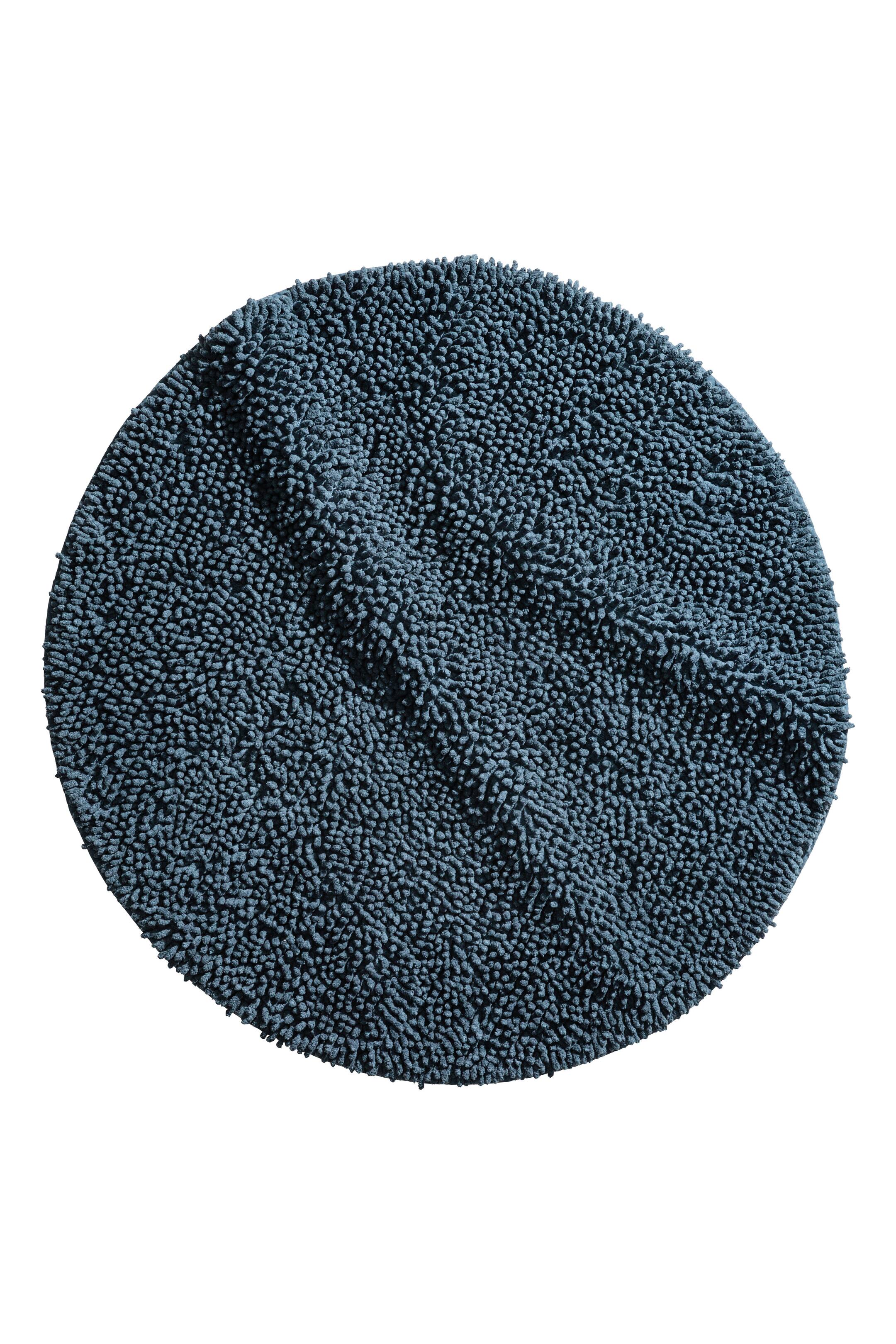 View larger image: Bath mat - Dark blue - Home All | H&M GB 1