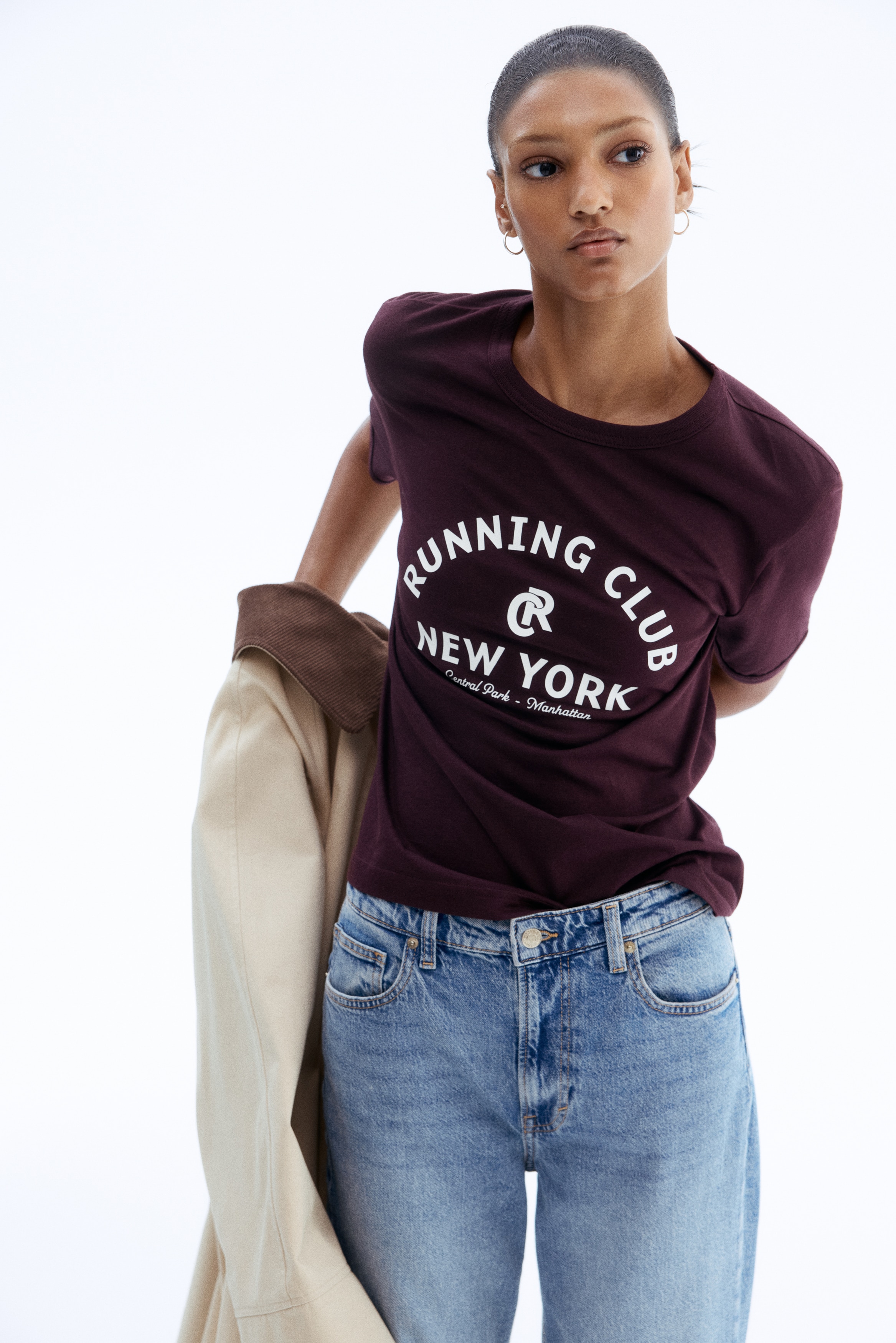 Print-motif T-shirt
