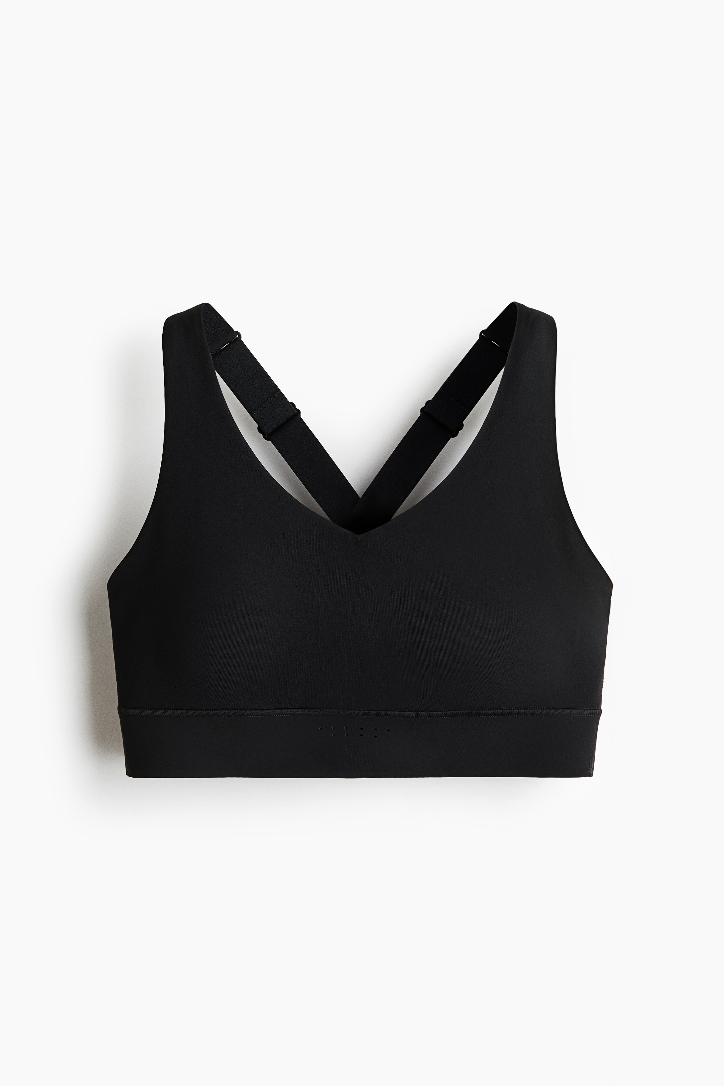 Medium Support Sports-BH med DryMove™ - Sort