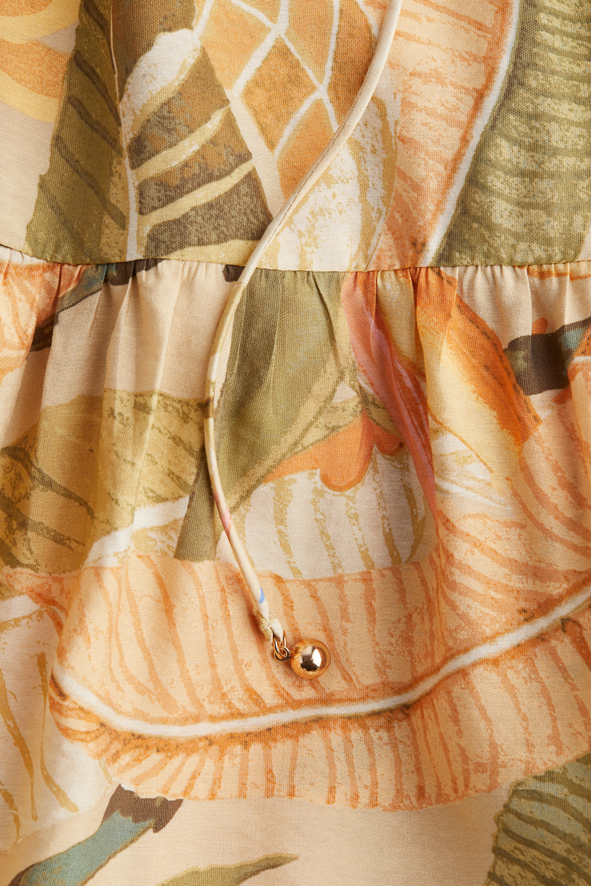 Tie-strap maxi dress