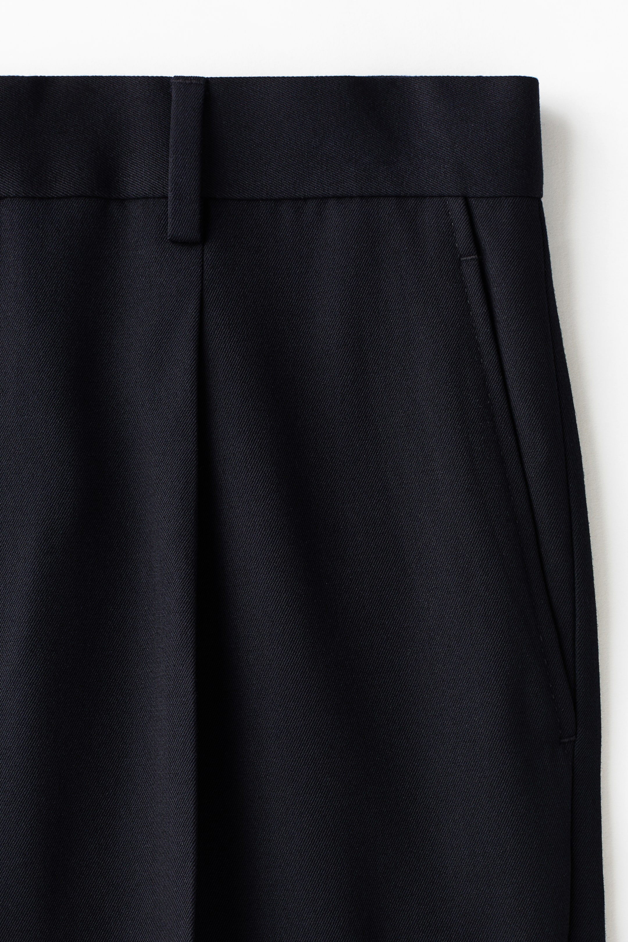 Мужские брюки H&M Relaxed-Fit Wool-Blend Tailored Pants — фото 6