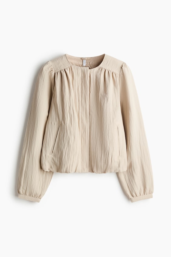 Женские куртки H&M Oversized Twill Jacket