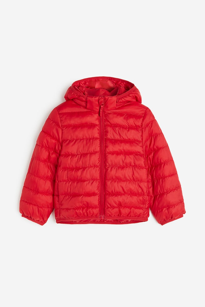 Water-repellent puffer jacket - Bright red/Black/Dusty rose/Navy blue/dc - 1