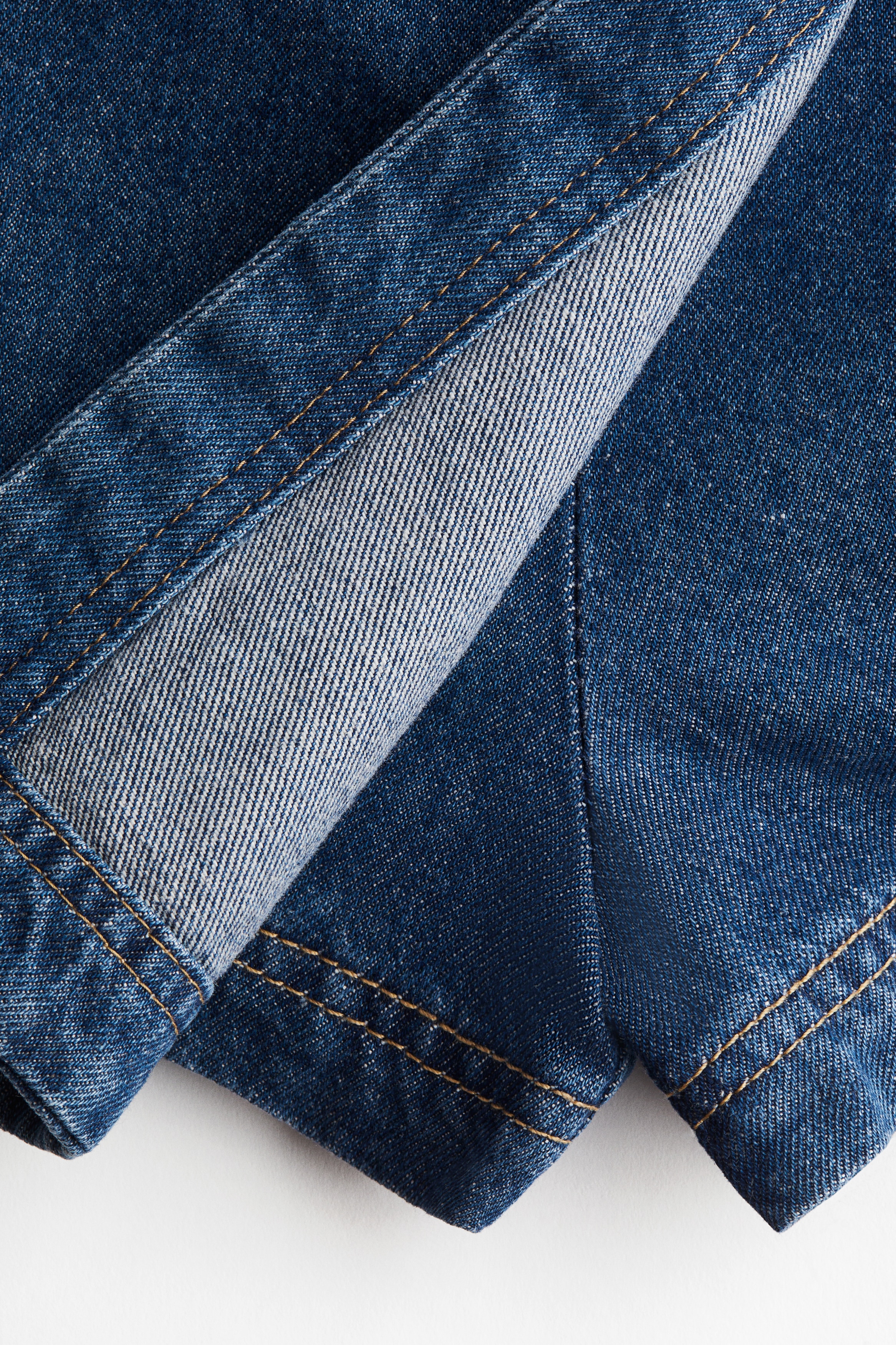 Denim skort