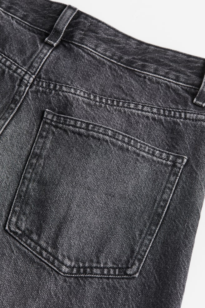 Wide Regular Jeans - Mørk denimgrå/Denimblå/Sort/Denimblå - 3
