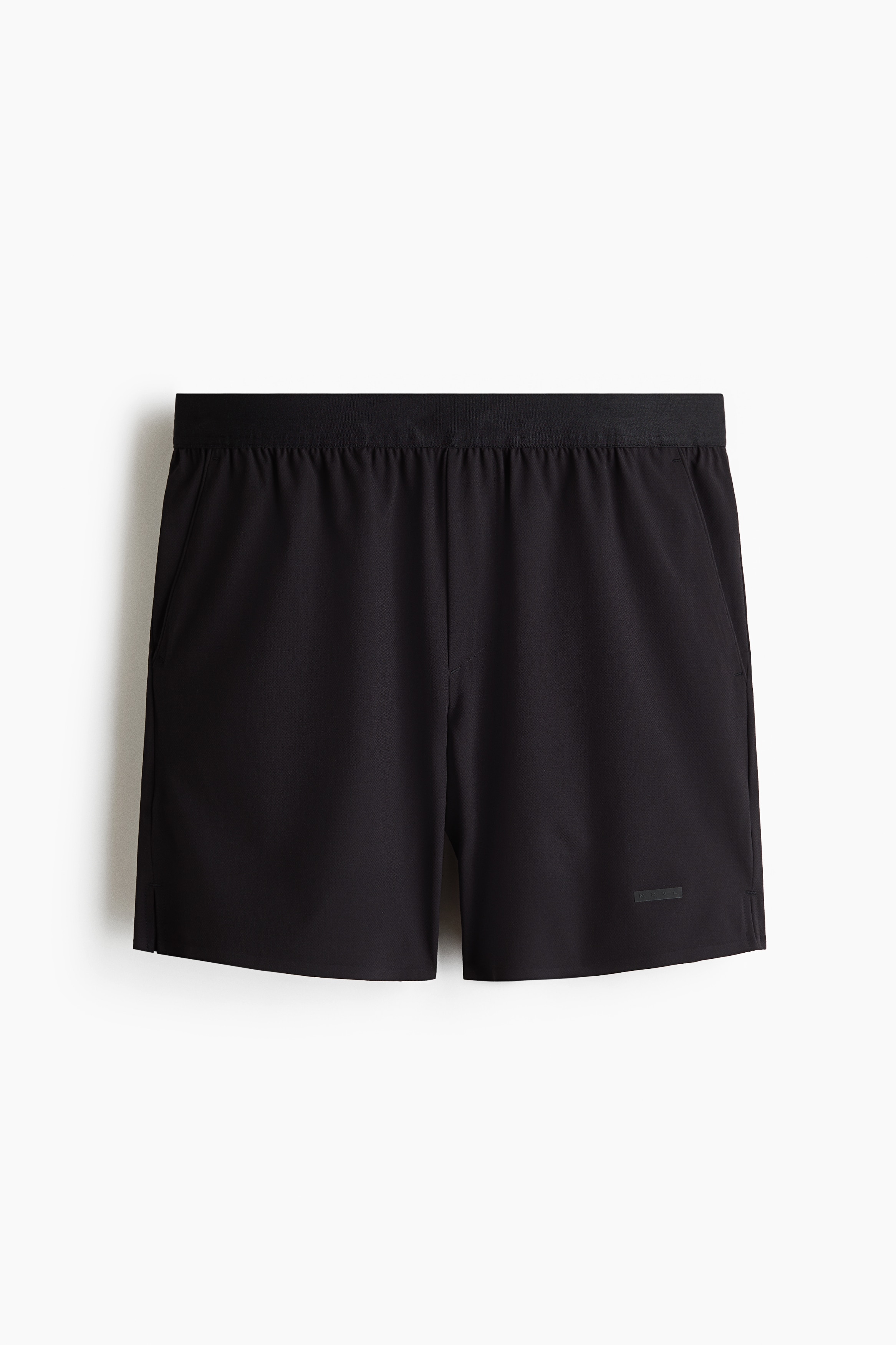 Quần short tennis vải DryMove™ Regular Fit - Màu đen/Màu đỏ gạch