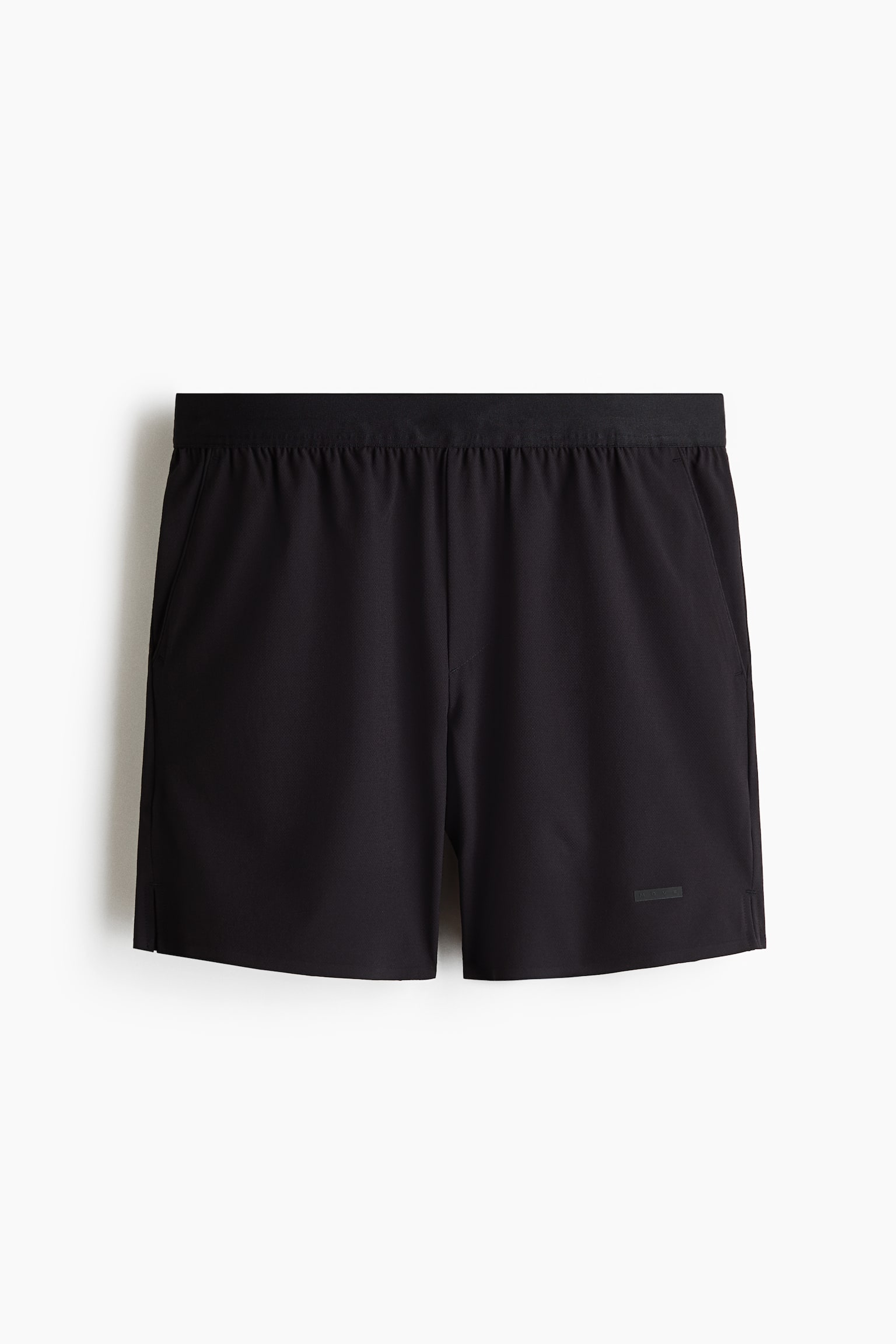Quần short tennis vải DryMove™ Regular Fit - Màu đen/Màu đỏ gạch
