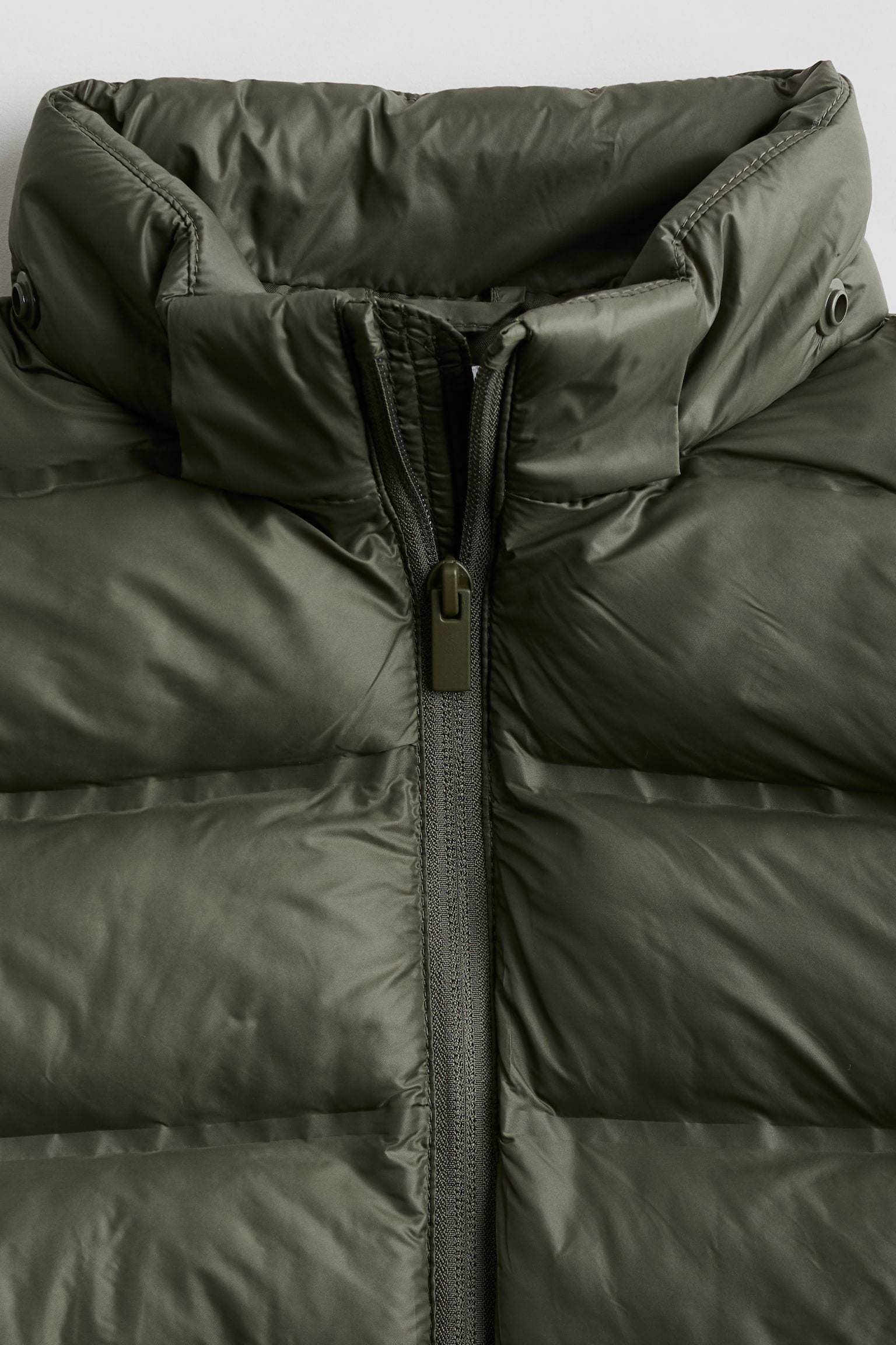 Light-padded jacket - Khaki green/Black - 4