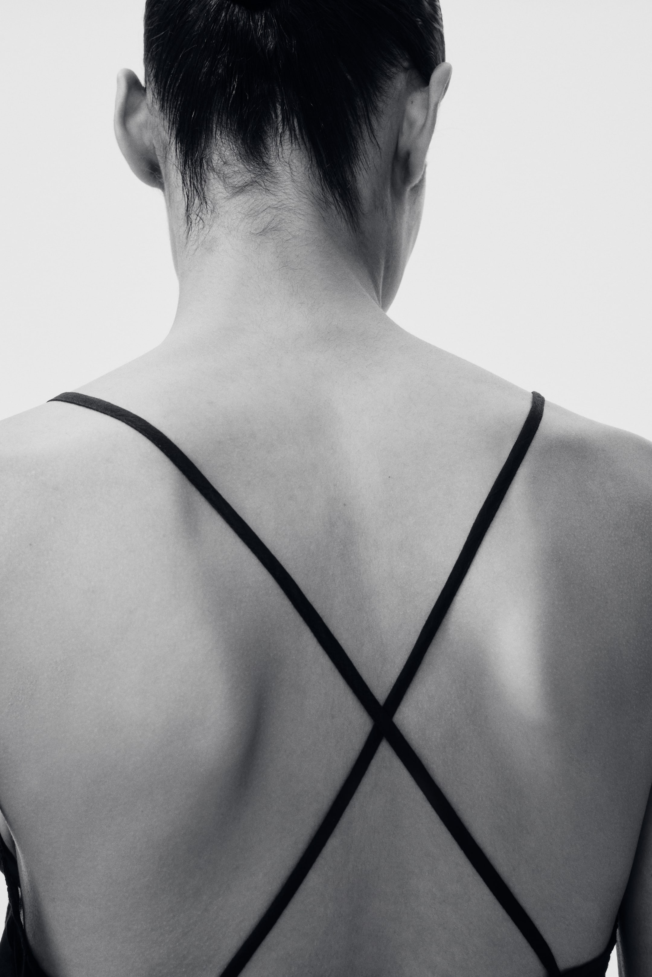 Strappy Top with Eyelet Embroidery